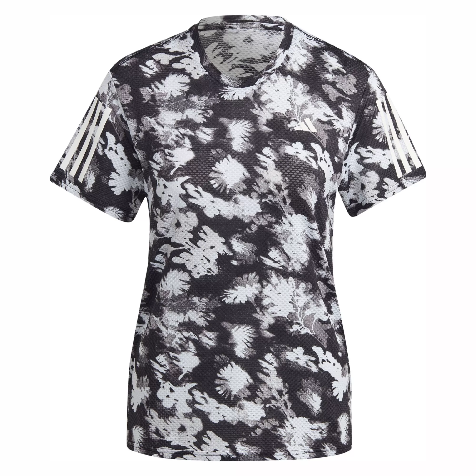 Own The Run Cooler Running Shirt Women - Grey, Black>adidas Cheap