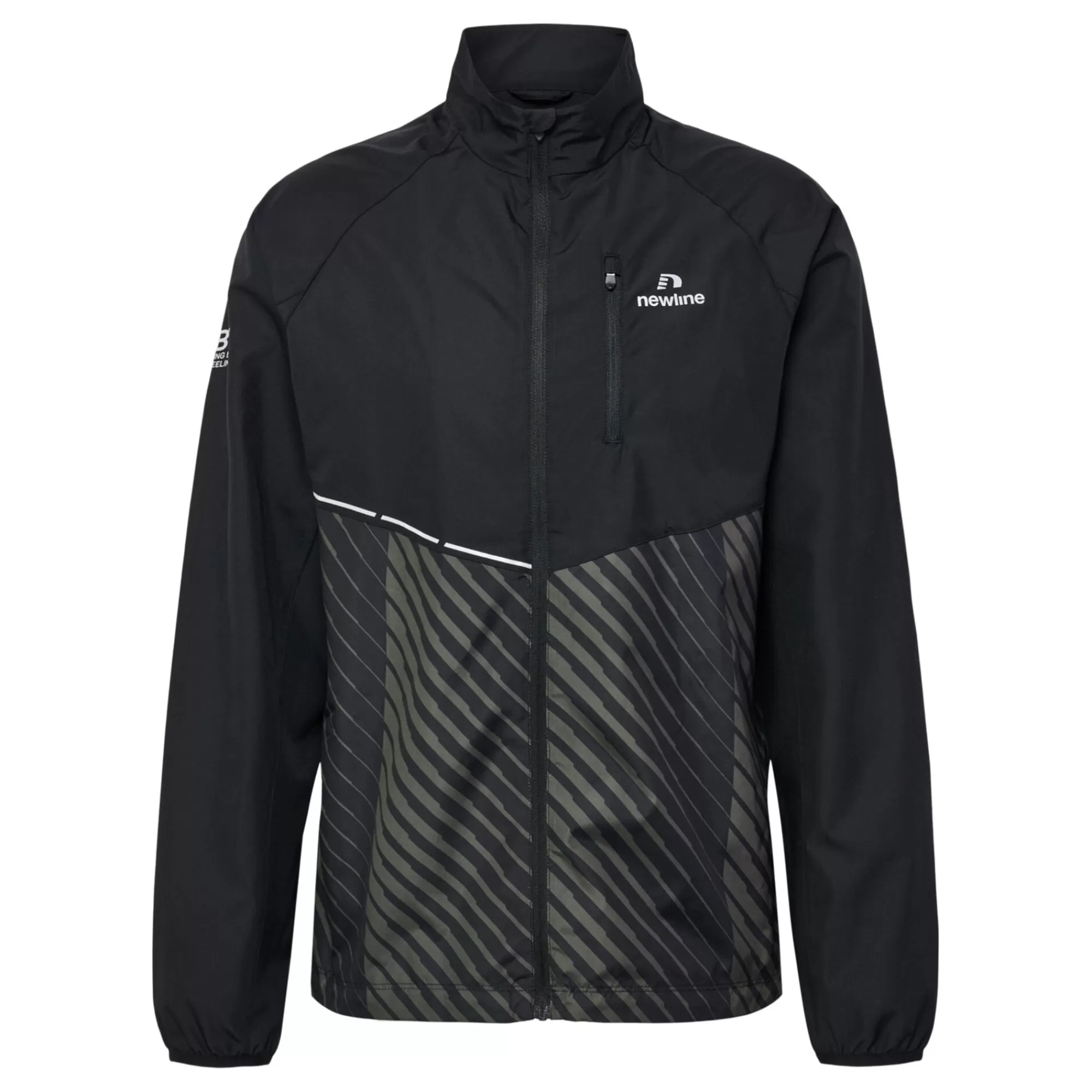 Pace Running Jacket Men - Black, Beige>Newline Clearance