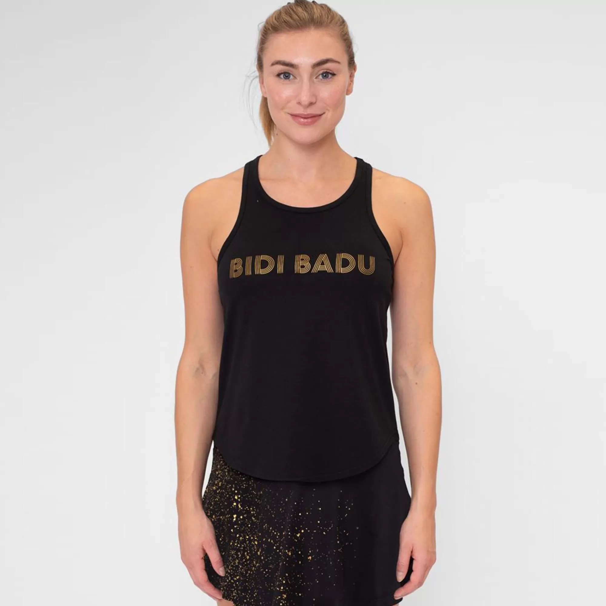 Paris 2024 Chill Tank Top Women - Black, Gold>BIDI BADU Fashion