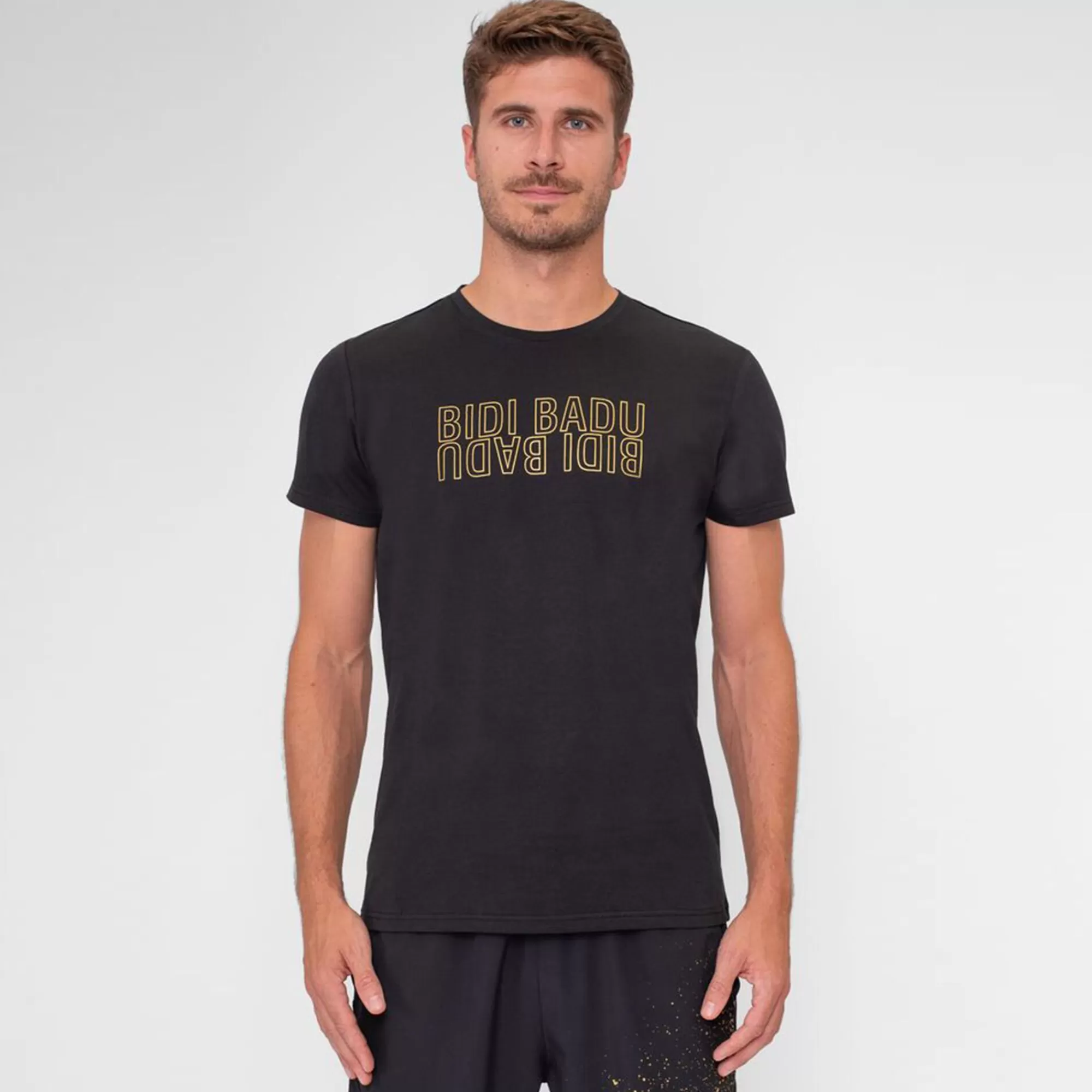 Paris 2024 Chill T-Shirt Men - Black, Gold>BIDI BADU Online