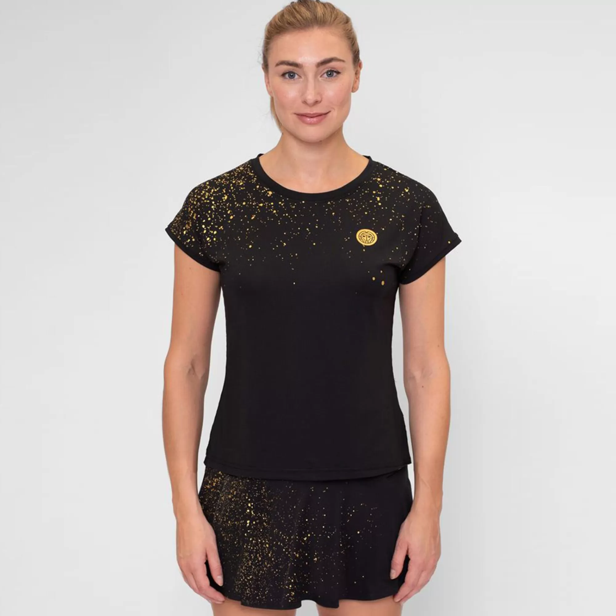 Paris 2024 T-Shirt Women - Black, Gold>BIDI BADU Best Sale