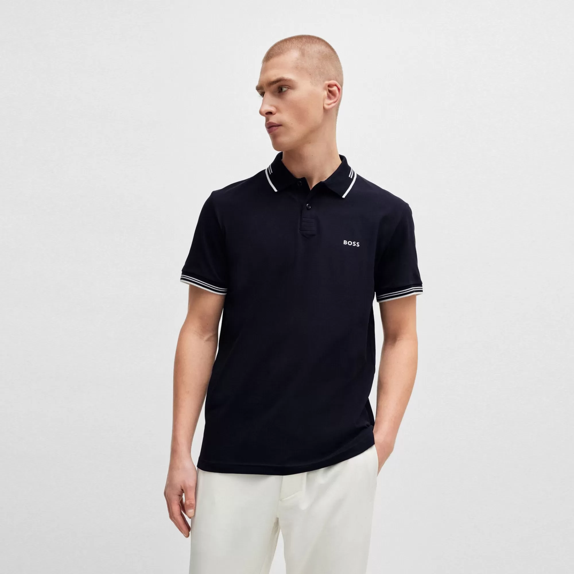 Paul Polo Men - Dark Blue>BOSS Online