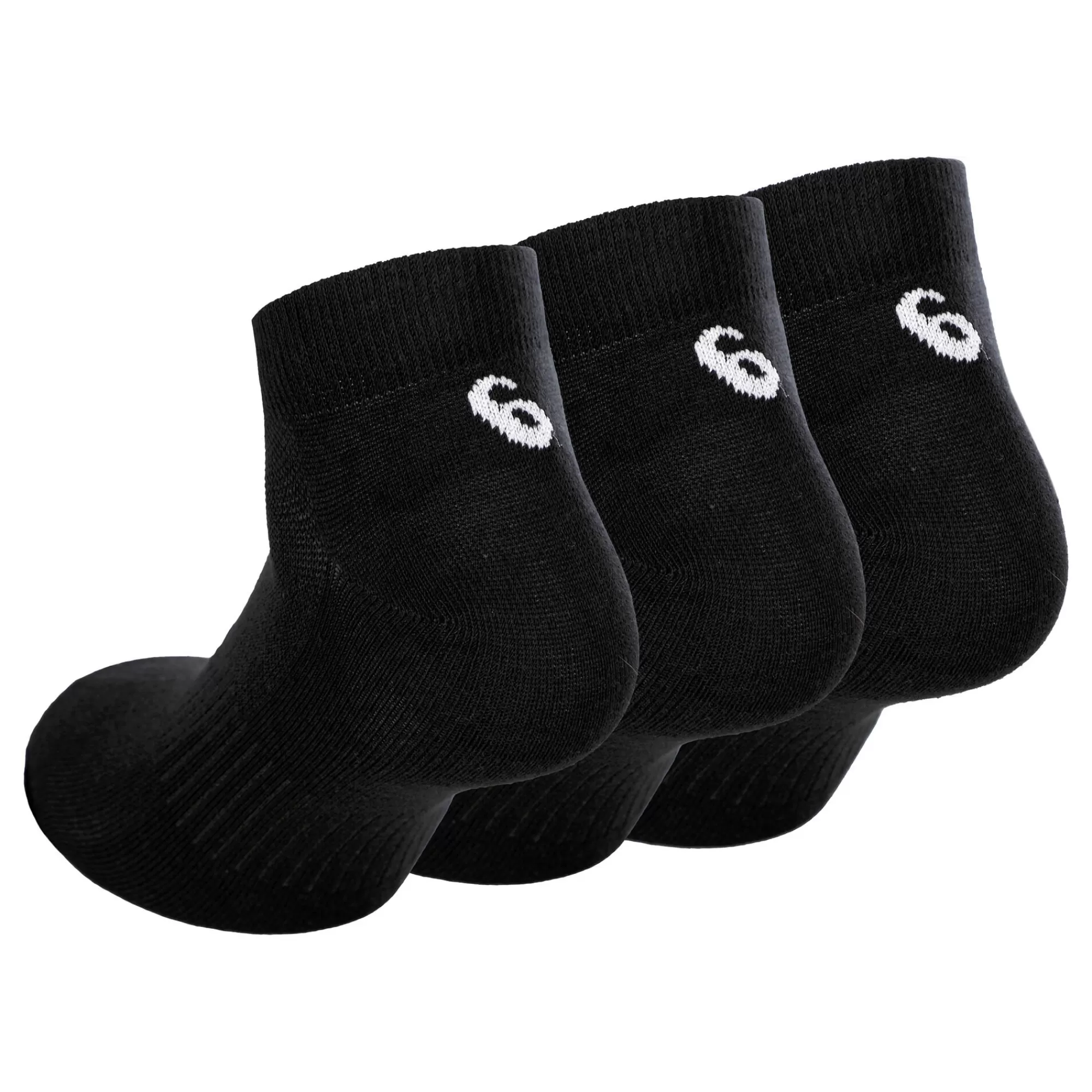 PED Sports Socks 3 Pack - Black, White>ASICS Best
