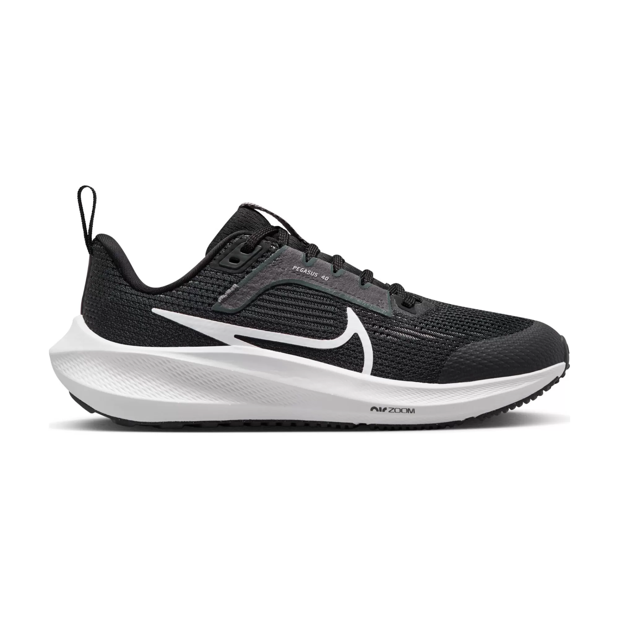 Pegasus 40 Neutral Running Shoe Kids - Black, White>Nike New