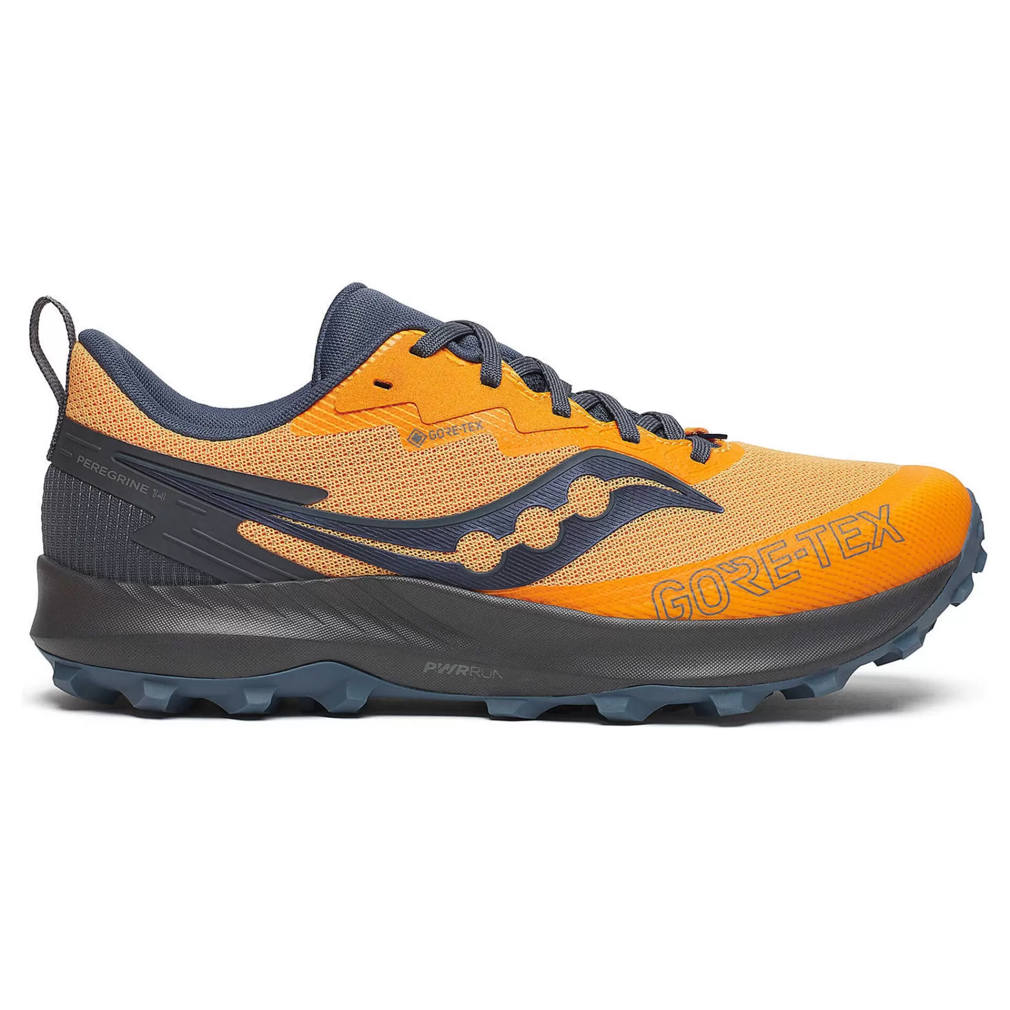 Peregrine 14 GTX Trail Running Shoe Men - Orange, Grey>Saucony Cheap