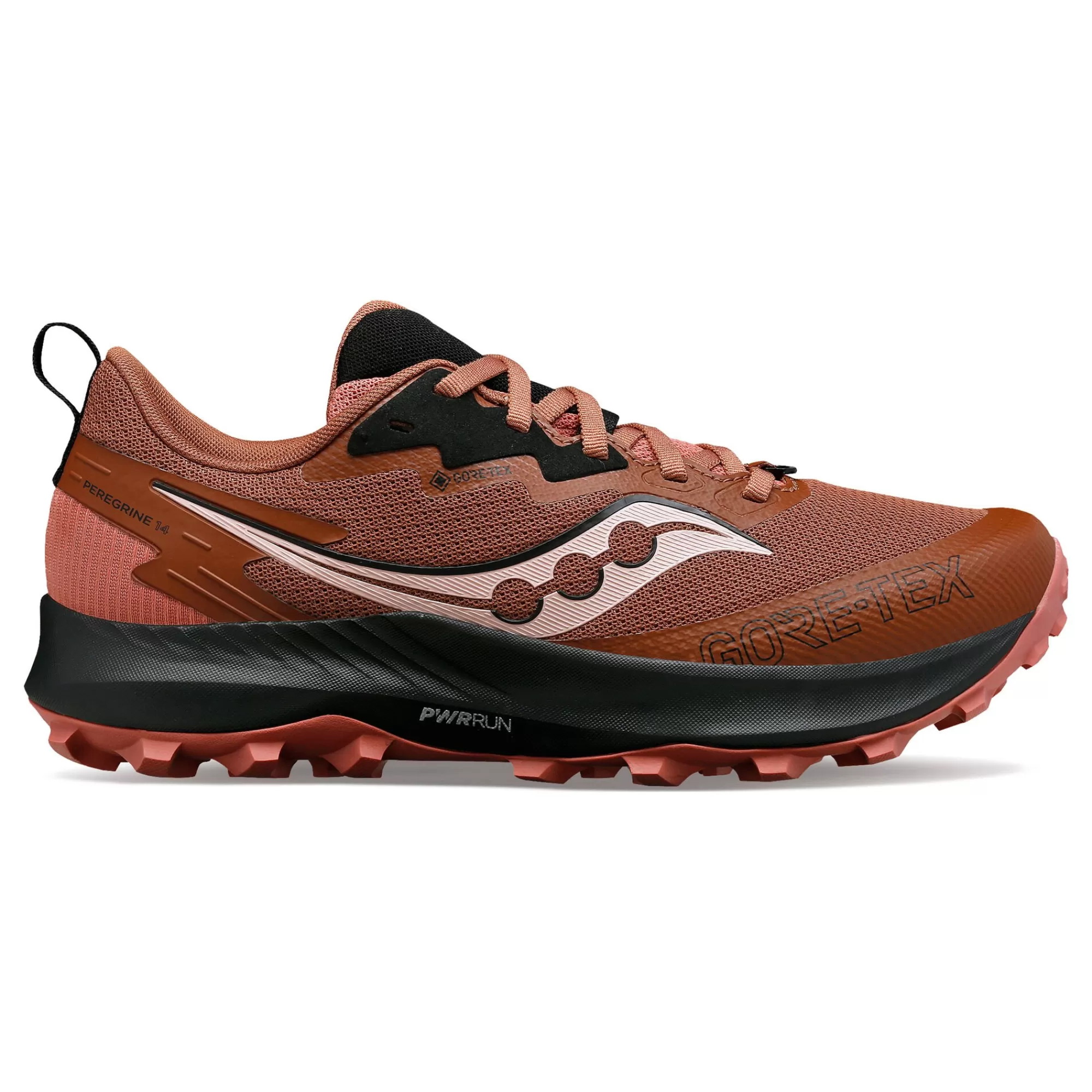 Peregrine 14 GTX Trail Running Shoe Women - Dark Red, Black>Saucony Shop