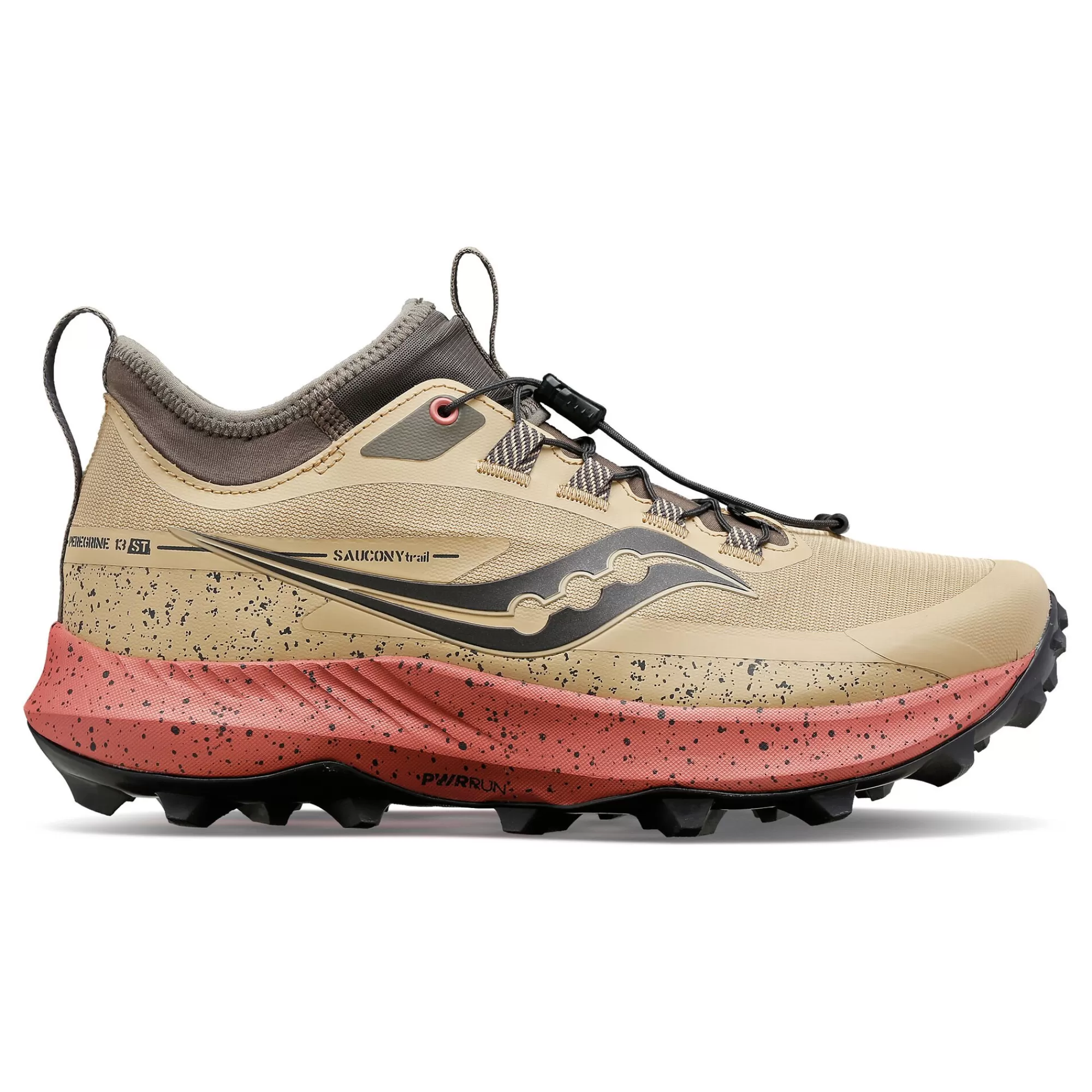 Peregrine 13 ST Trail Running Shoe Women - Brown, Red>Saucony Store