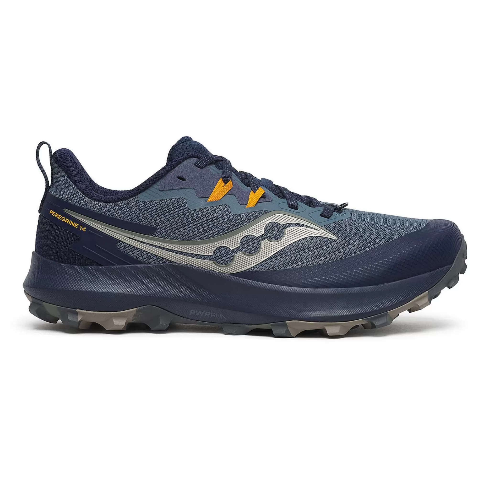 Peregrine 14 Trail Running Shoe Men - Dark Blue>Saucony Outlet