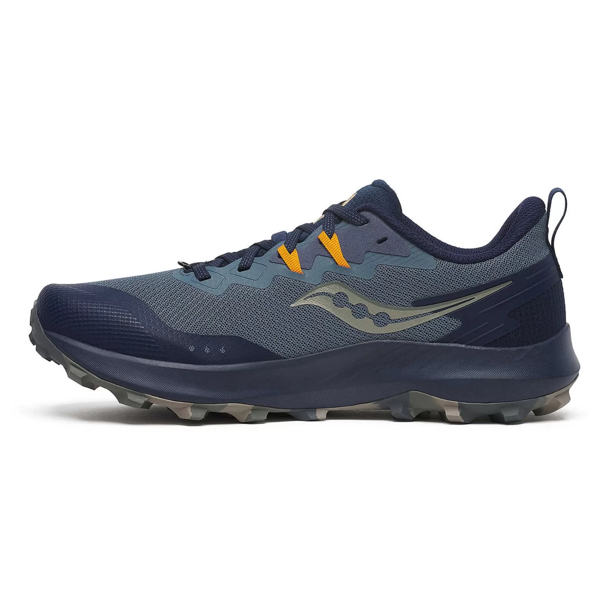 Peregrine 14 Trail Running Shoe Men - Dark Blue>Saucony Outlet