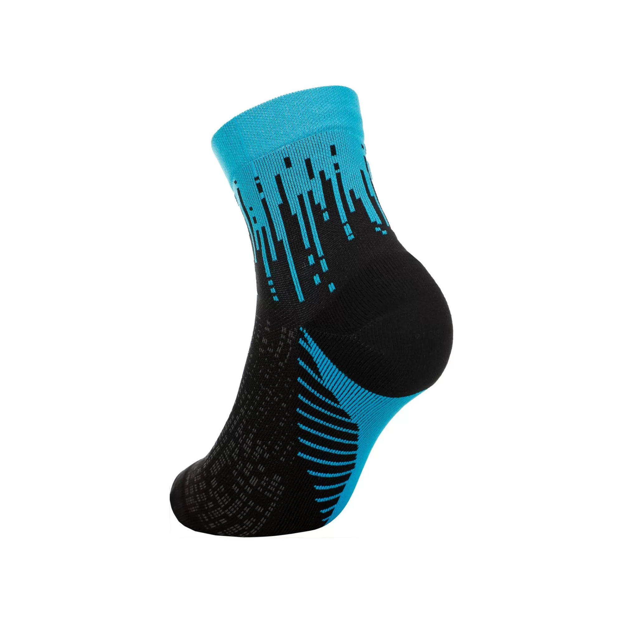 Performance Quarter Running Socks - Blue, Turquoise>ASICS Hot