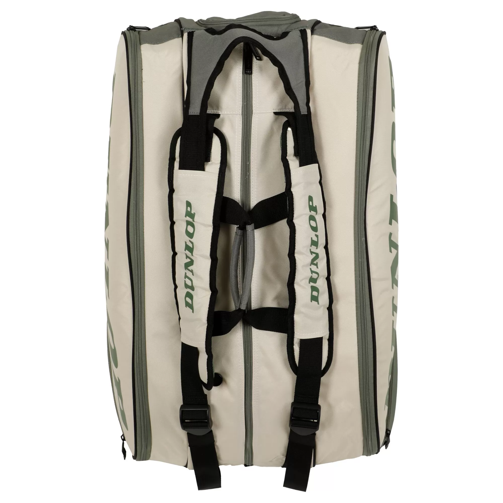 Performance Racket Bag 12 Pack - Green, Beige>Dunlop Best Sale