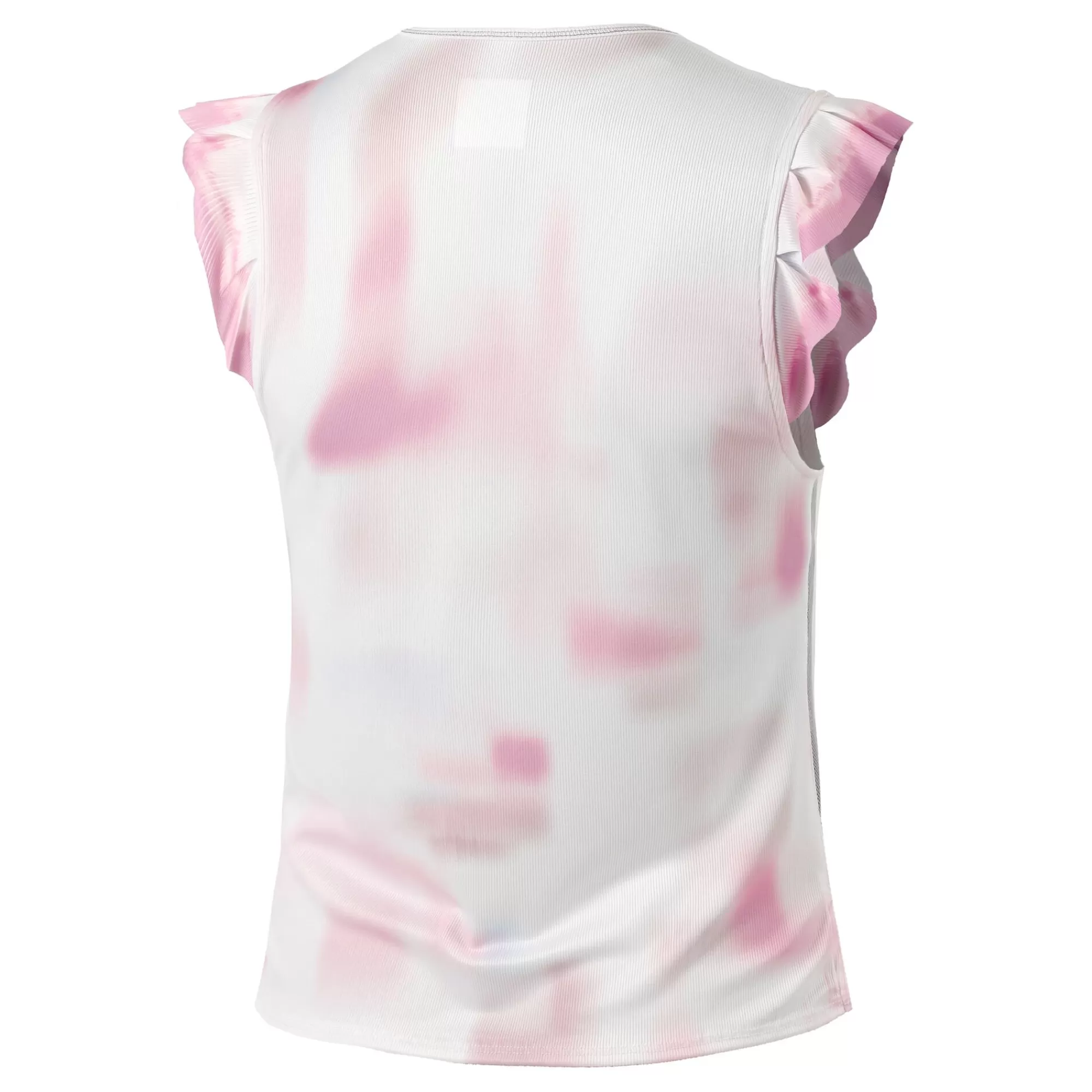 Petal Haze Ruffle Tank Top Women - White, Pink>Lucky in Love Best Sale