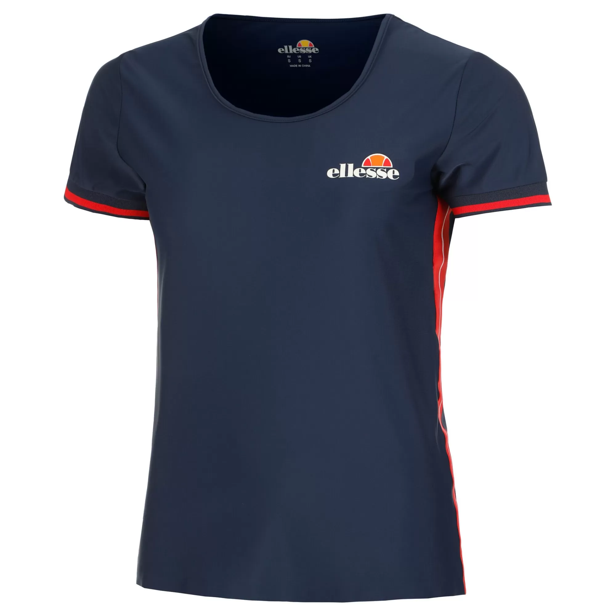 Pierce T-Shirt Women - Dark Blue, Red>Ellesse Cheap