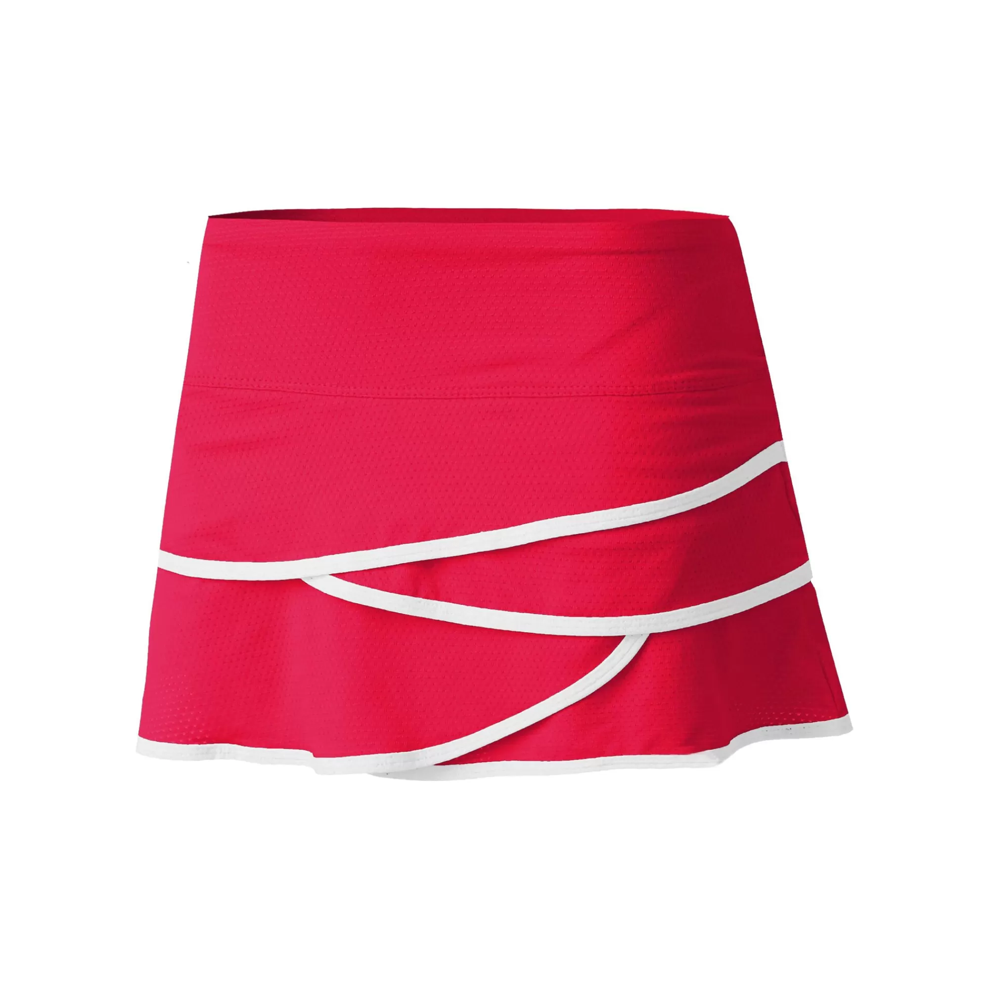 Pindot Scallop Skirt Special Edition Women - Pink, White>Lucky in Love Outlet