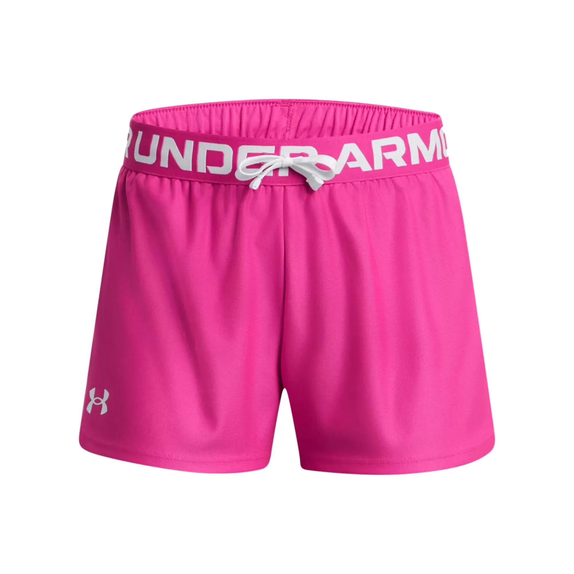 Play Up Solid Shorts Girls - Pink, White>Under Armour Cheap