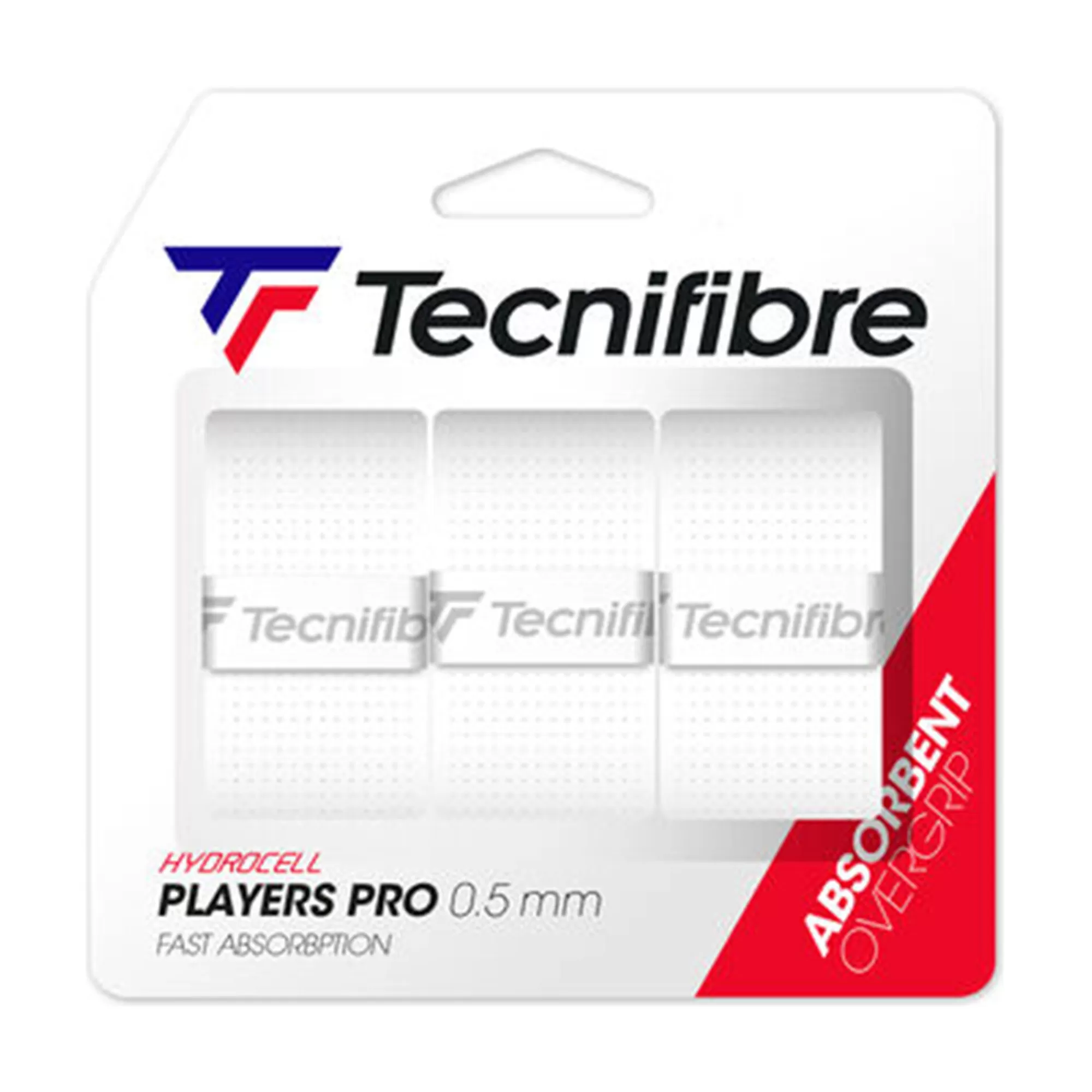 Players Pro 3er 3 Pack - White>Tecnifibre Clearance