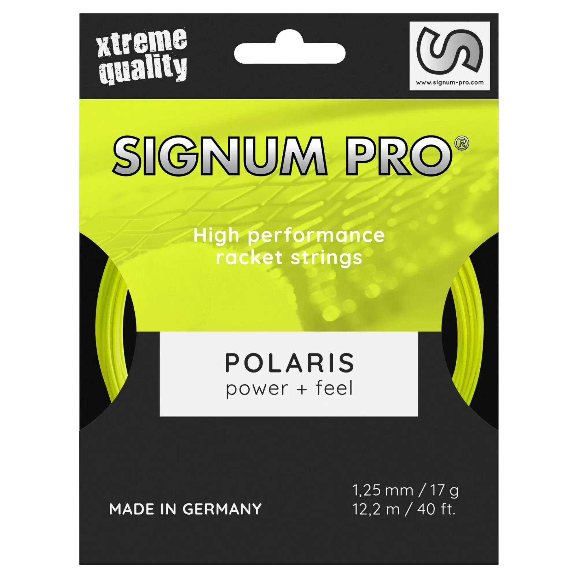 Polaris String Set 12m - Yellow>Signum Pro New