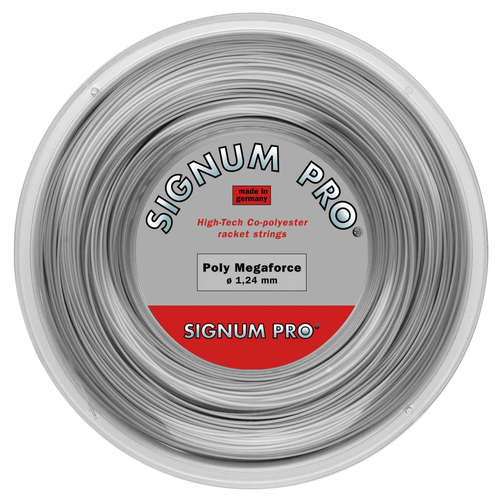 Poly Megaforce String Reel 200m - Silver>Signum Pro Hot