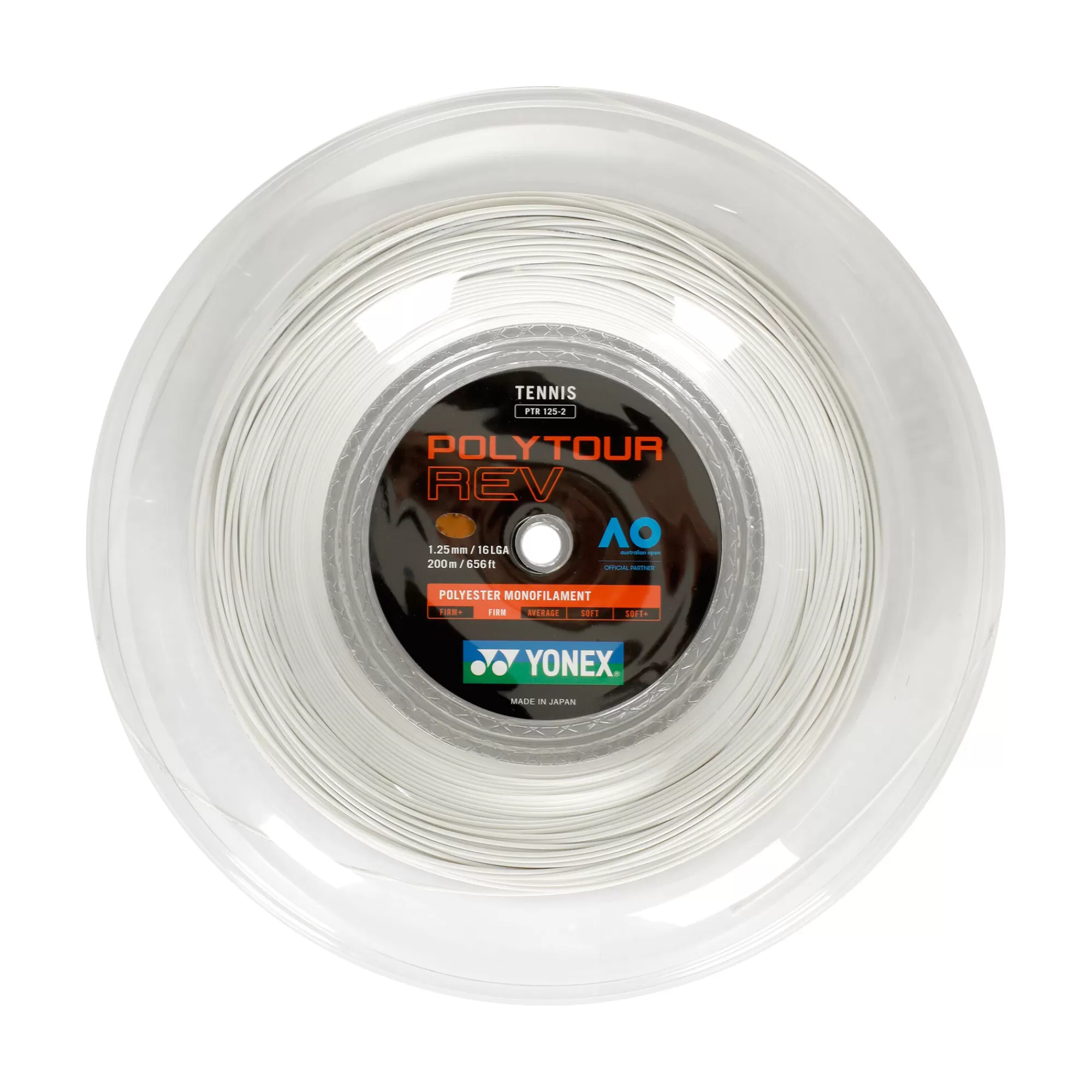 Poly Tour Rev String Reel 200m - White>Yonex Cheap