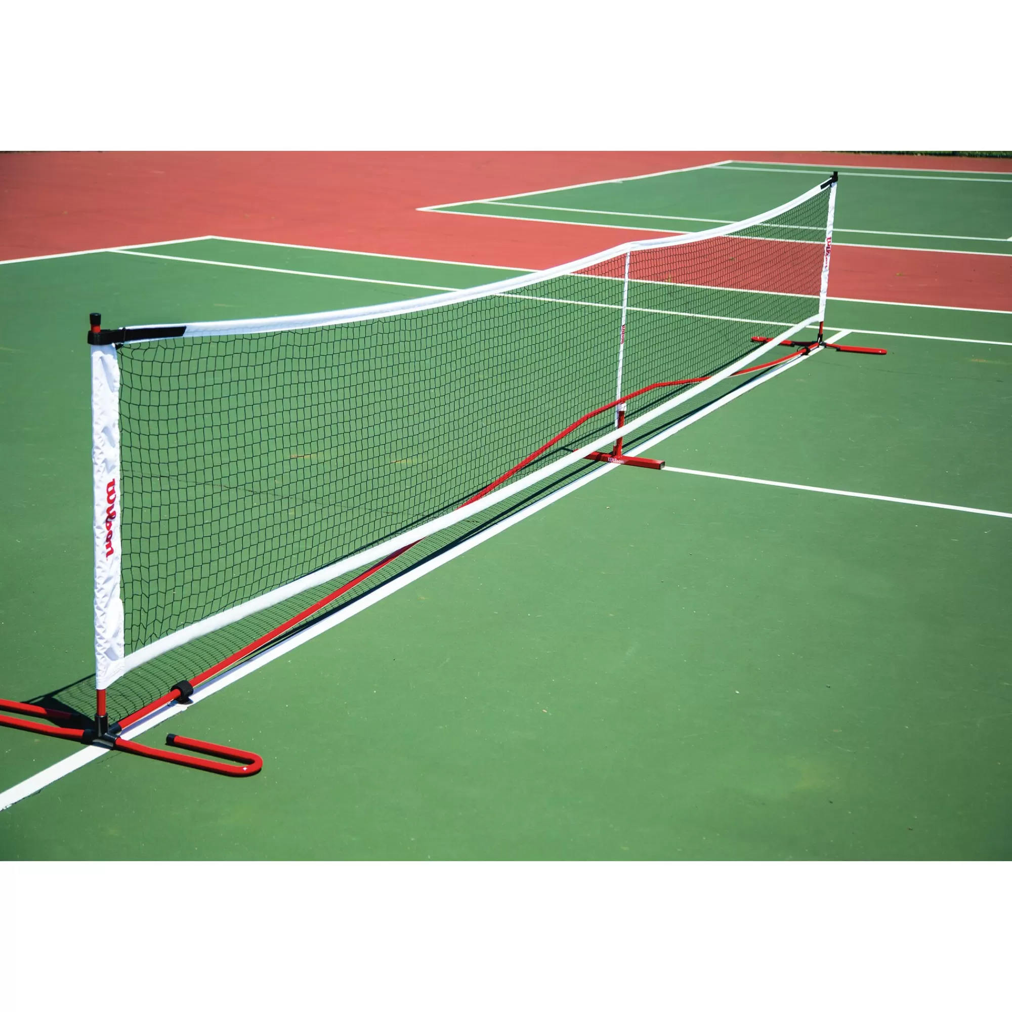 Portable Pickleball Net - Black>Wilson Online