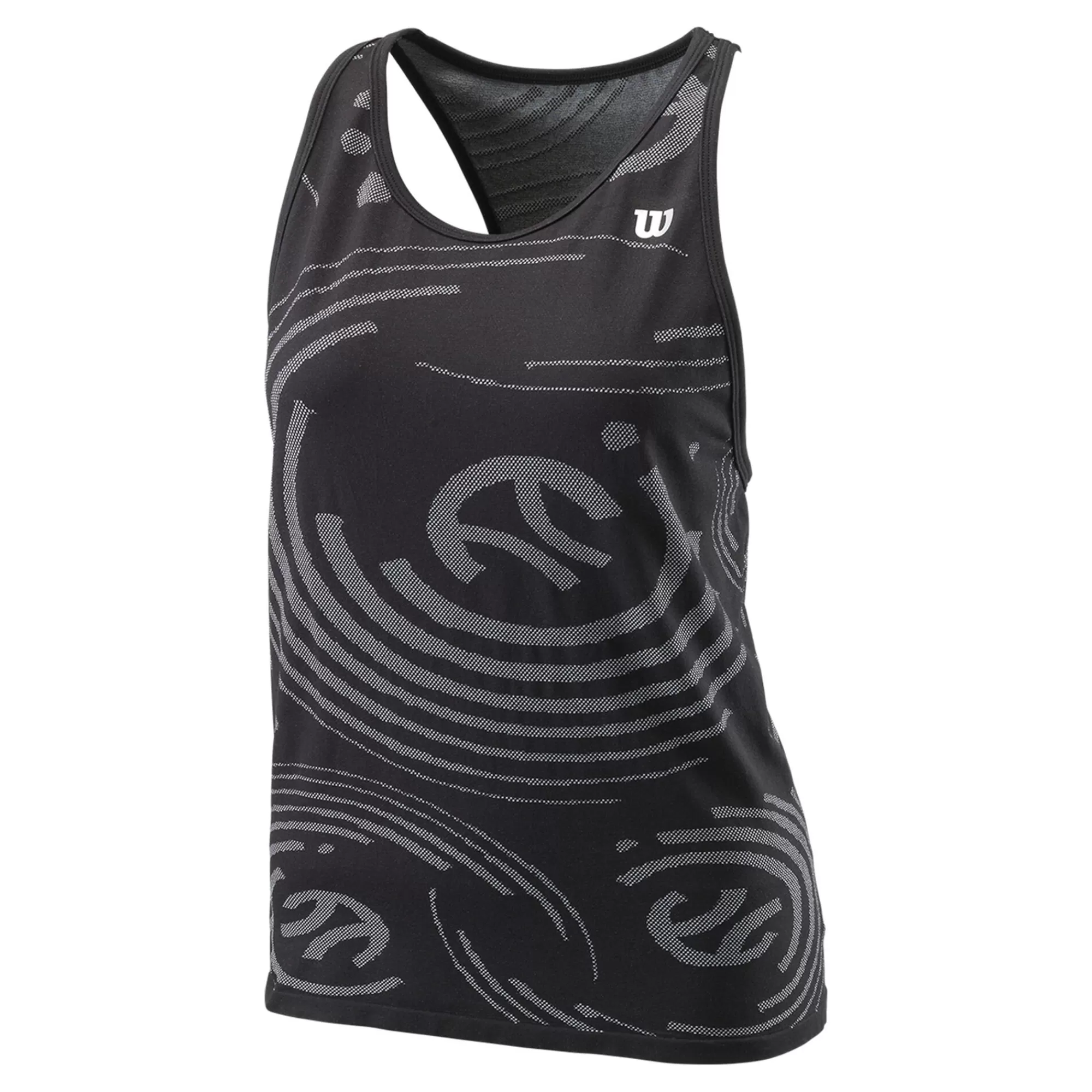 Power Seamless Tank Top Women - Black, Grey>Wilson Online