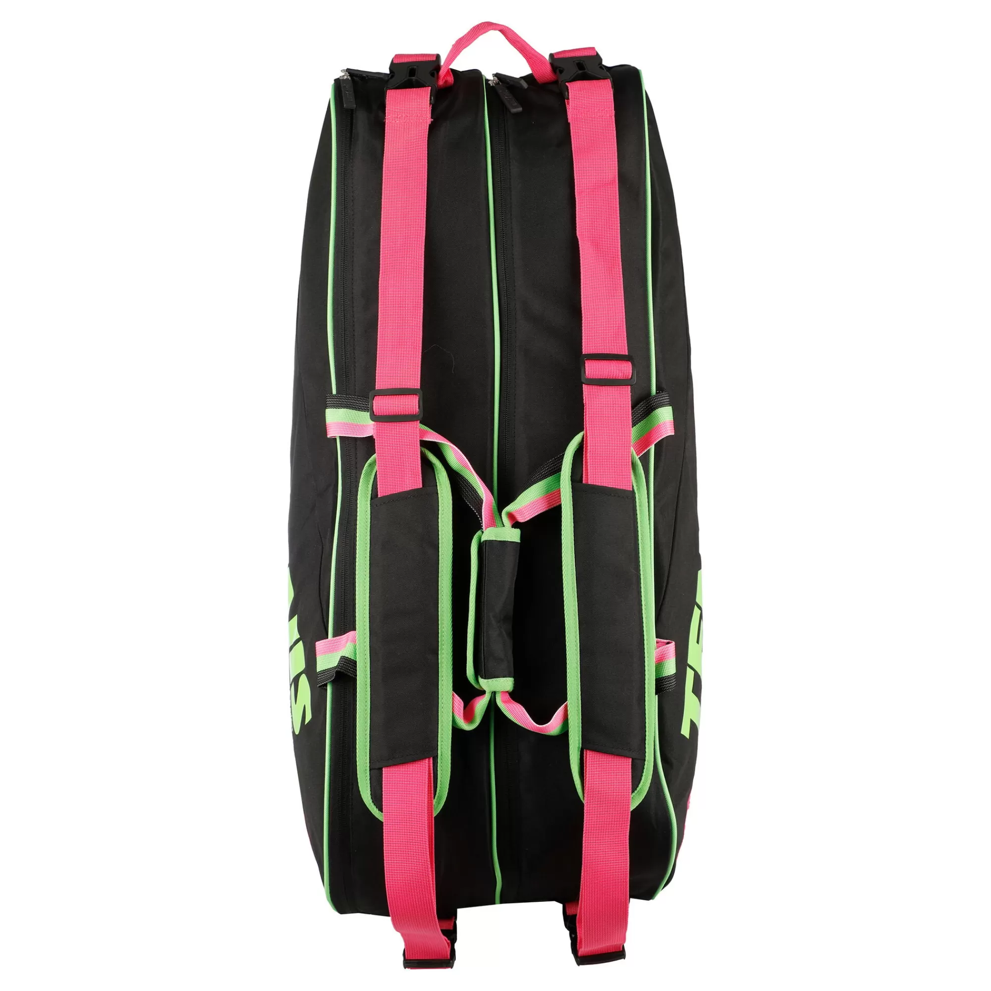 Premium Neon 6R Racket Bag - Black, Neon Green>Tennis-Point Store