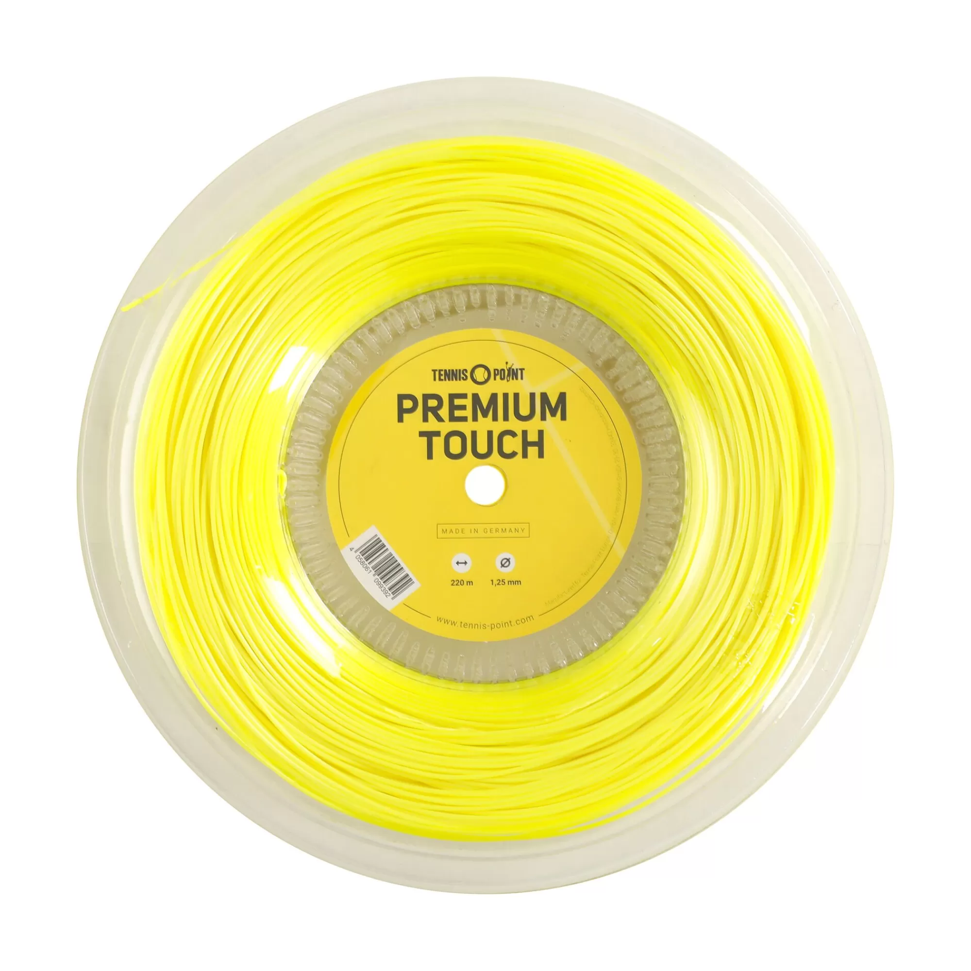 Premium Touch String Reel 220m - Neon Yellow>Tennis-Point Online