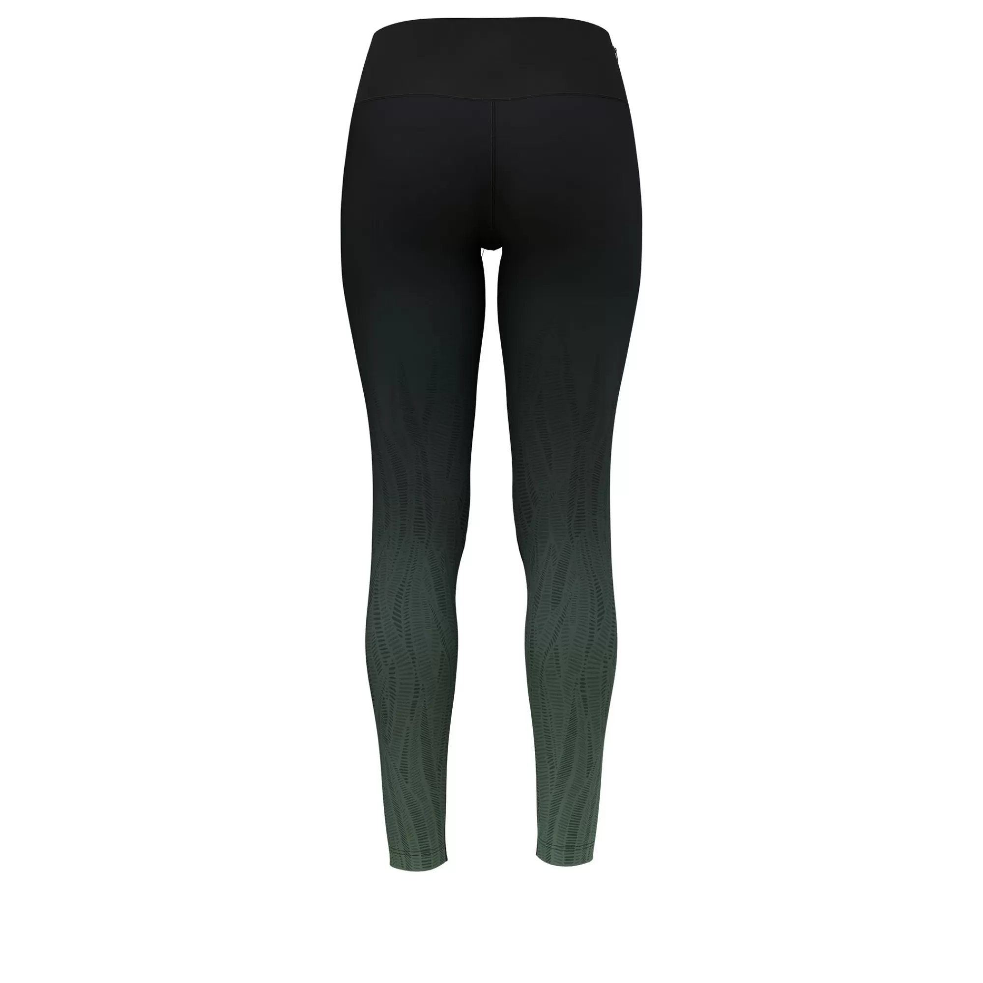 Print Tight Women - Black, Green>Odlo Best
