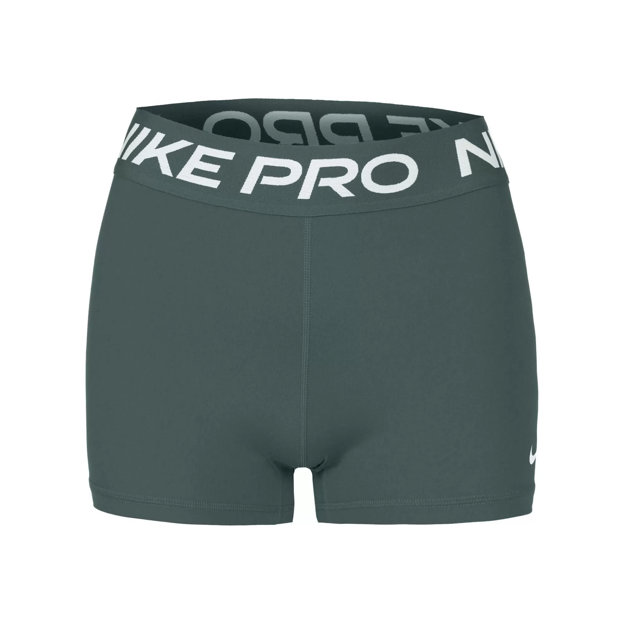 Pro 365 3in Ball Shorts Women - Green, White>Nike Clearance