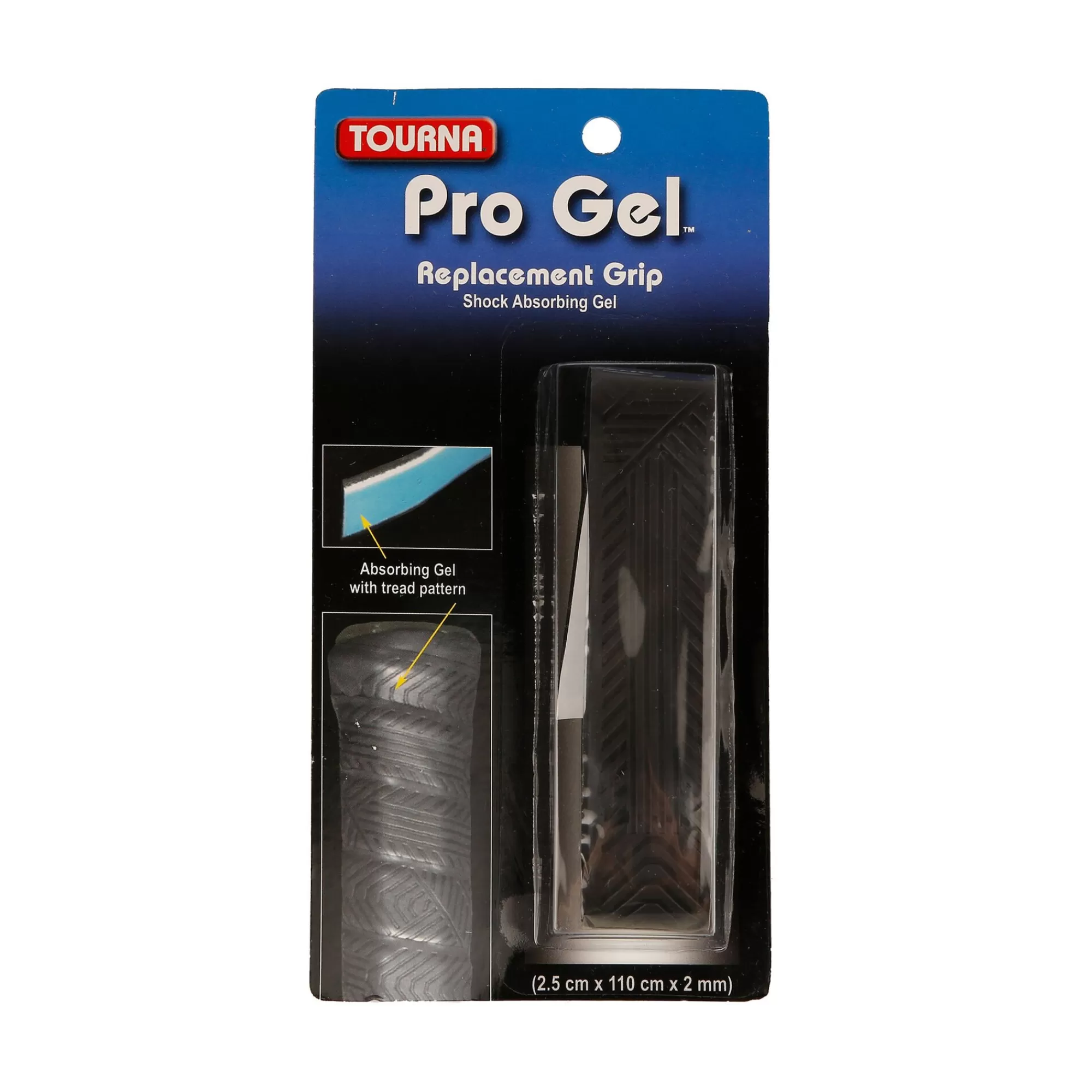 Pro Gel 1 Pack - Black>Tourna Sale