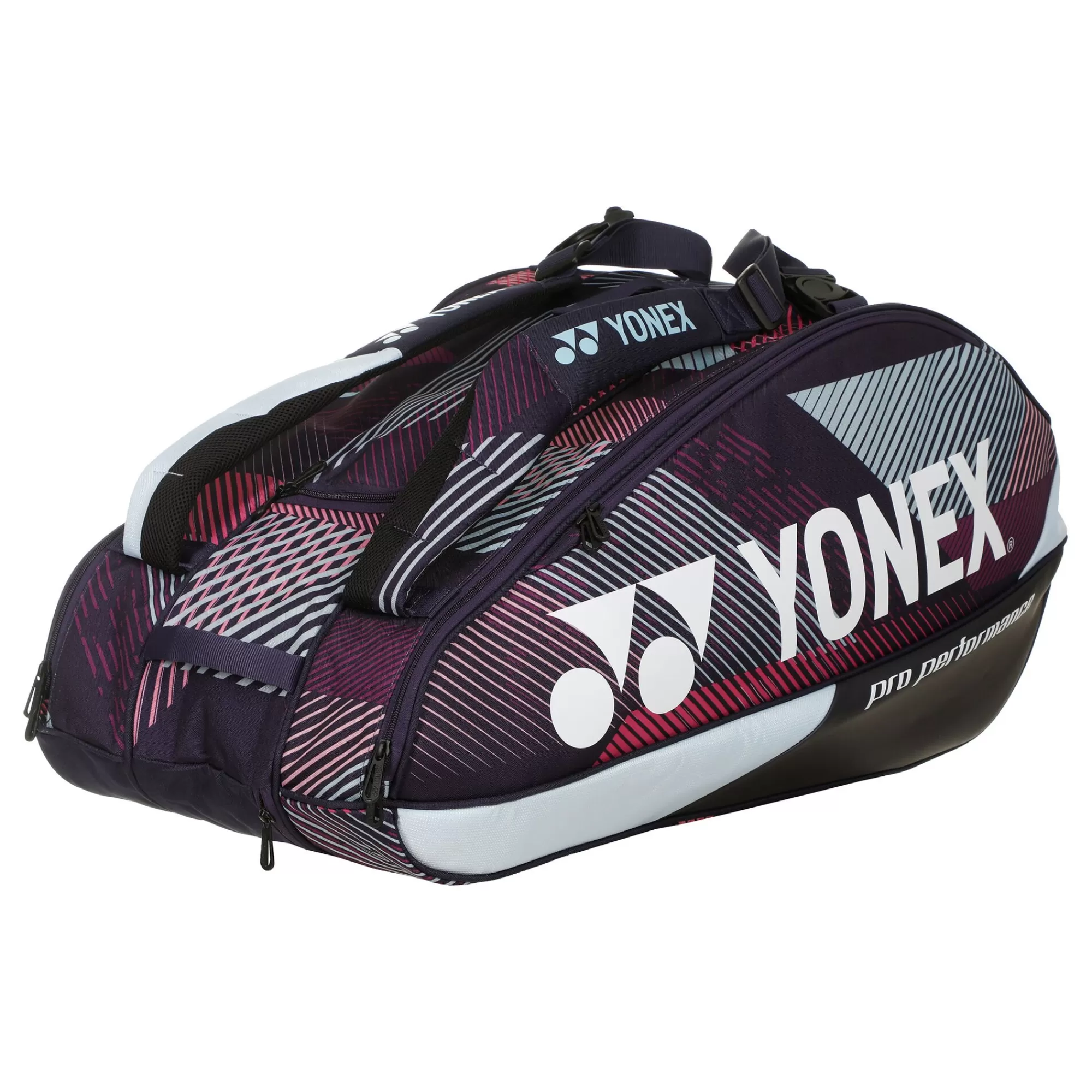 Pro Racquet Bag Racket Bag 9 Pack - Violet, Grey>Yonex Hot