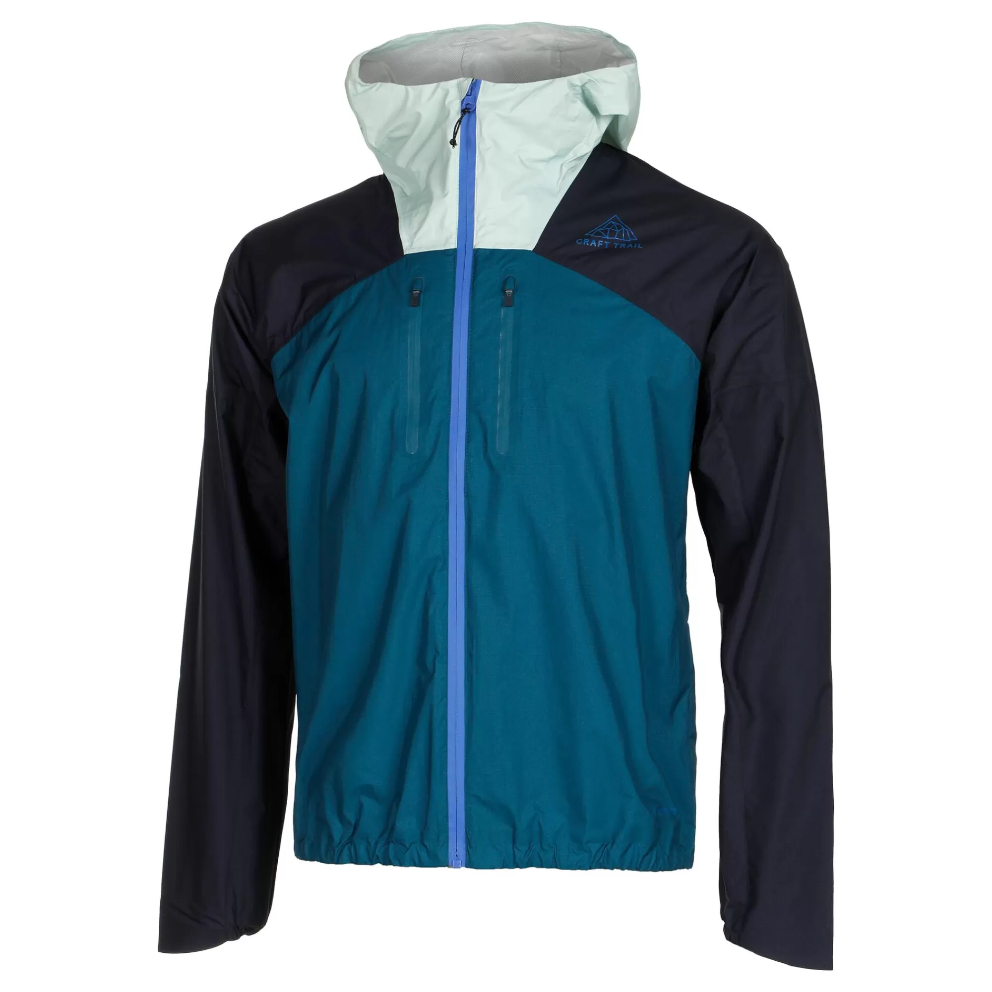 Pro Trail 2L Lightweight Running Jacket Men - Dark Blue, Mint>Craft Hot