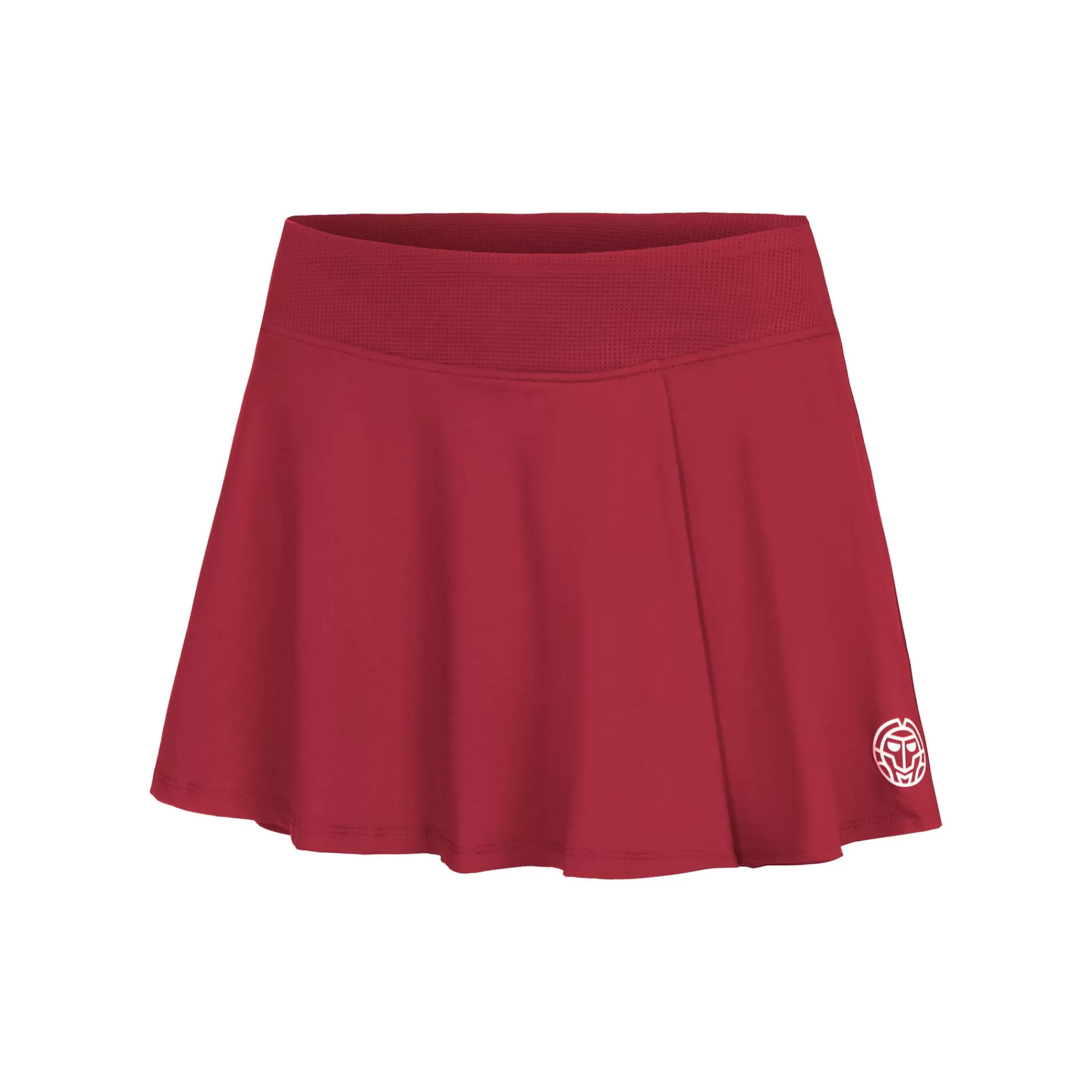 Protected Leafs Wavy Skirt Women - Dark Red>BIDI BADU Sale