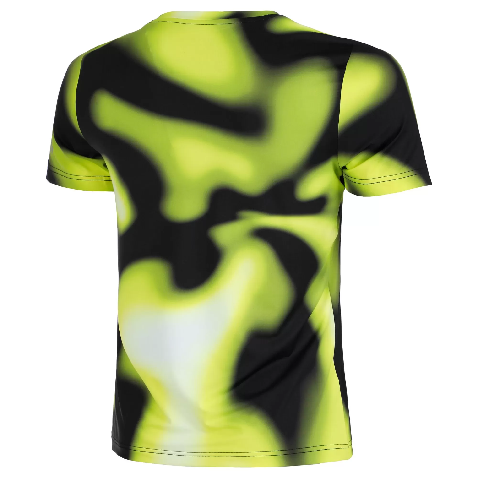 Psychedelic Tech T-Shirt Men - Green, Black>Hydrogen Clearance