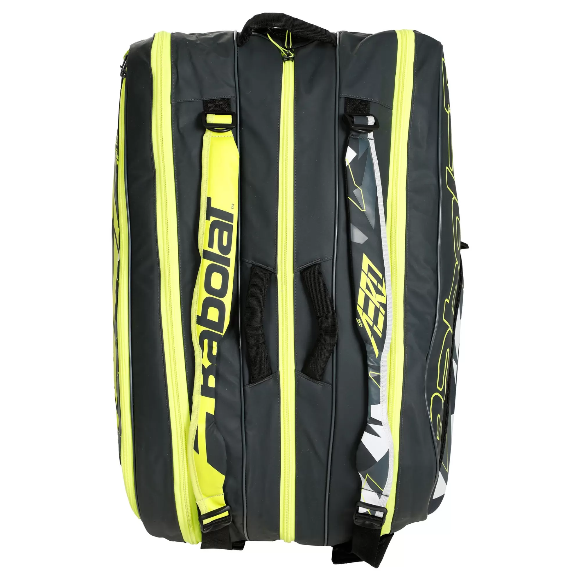 Pure Aero RH X 12 Racket Bag - Anthracite, Yellow>Babolat Shop