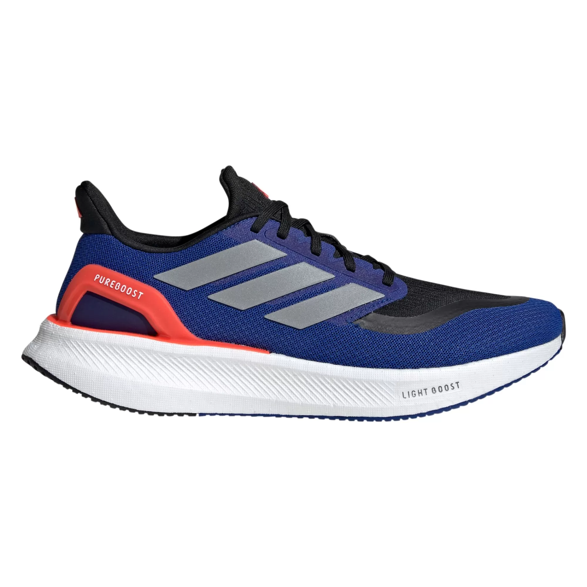 Pureboost 5 Neutral Running Shoe Men - Dark Blue, Orange>adidas Outlet