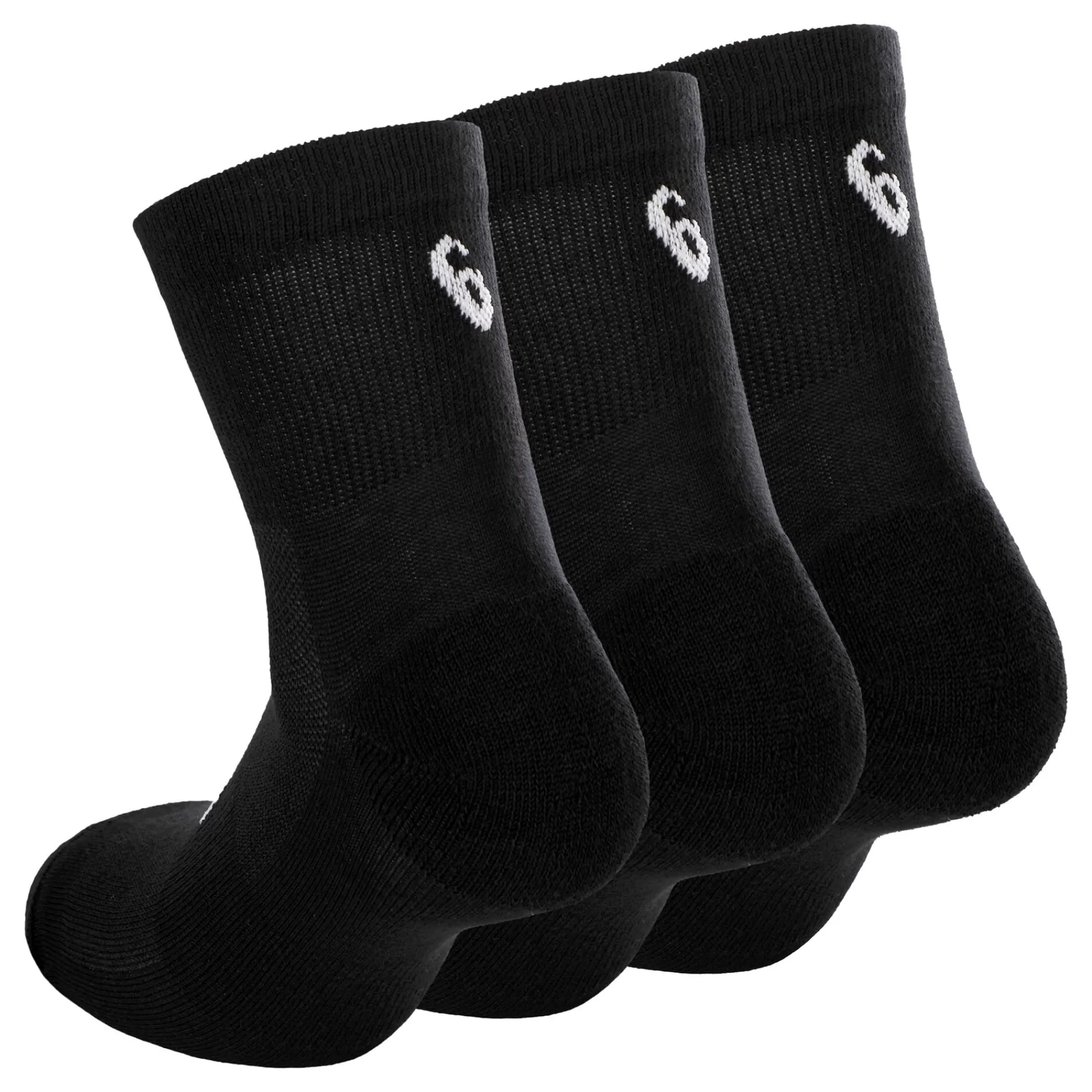 Quarter Sports Socks 3 Pack - Black, White>ASICS Hot