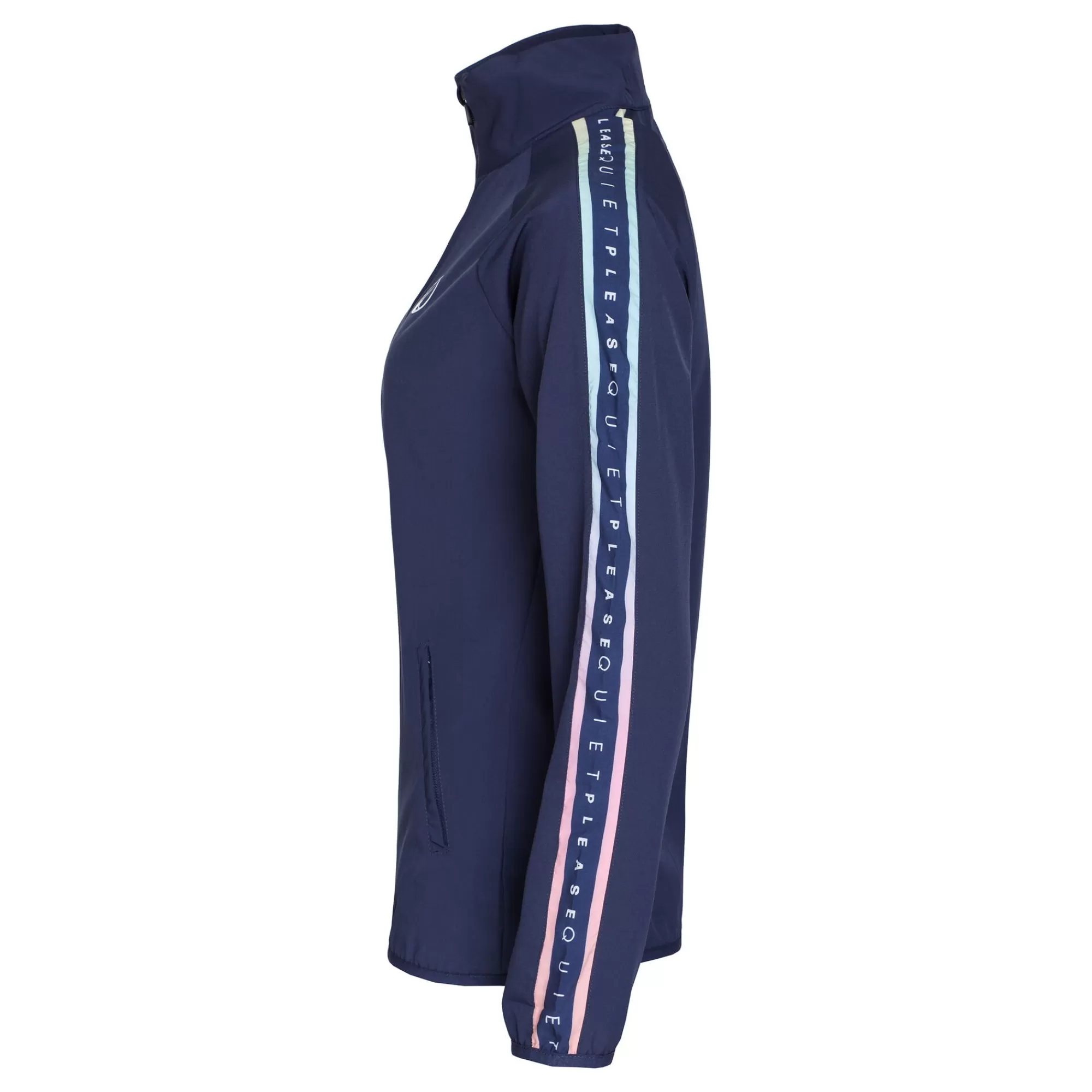 Rainbow Stroke Training Jacket Women - Blue, Multicoloured>Quiet Please New