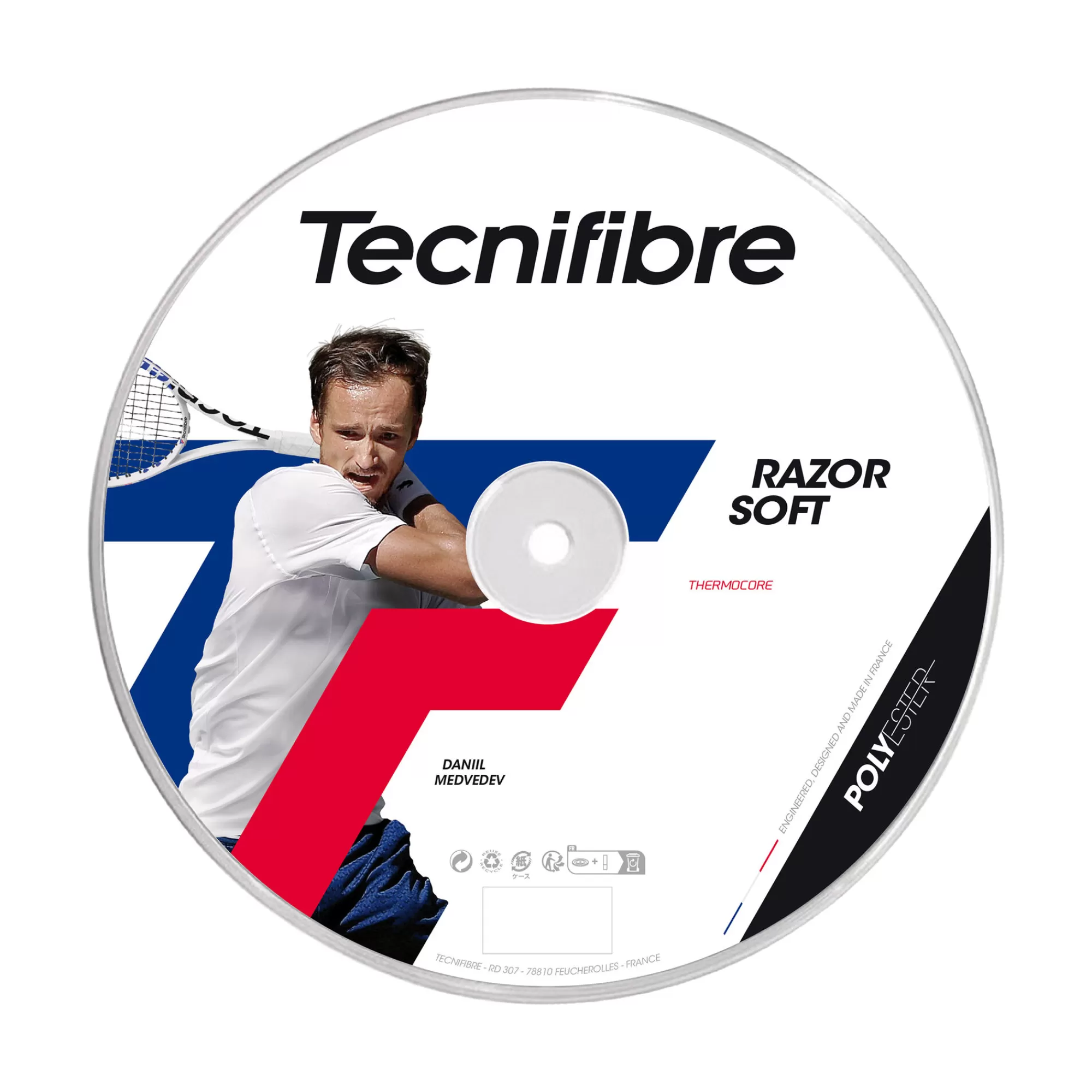 Razor Soft 200m String Reel ->Tecnifibre Cheap