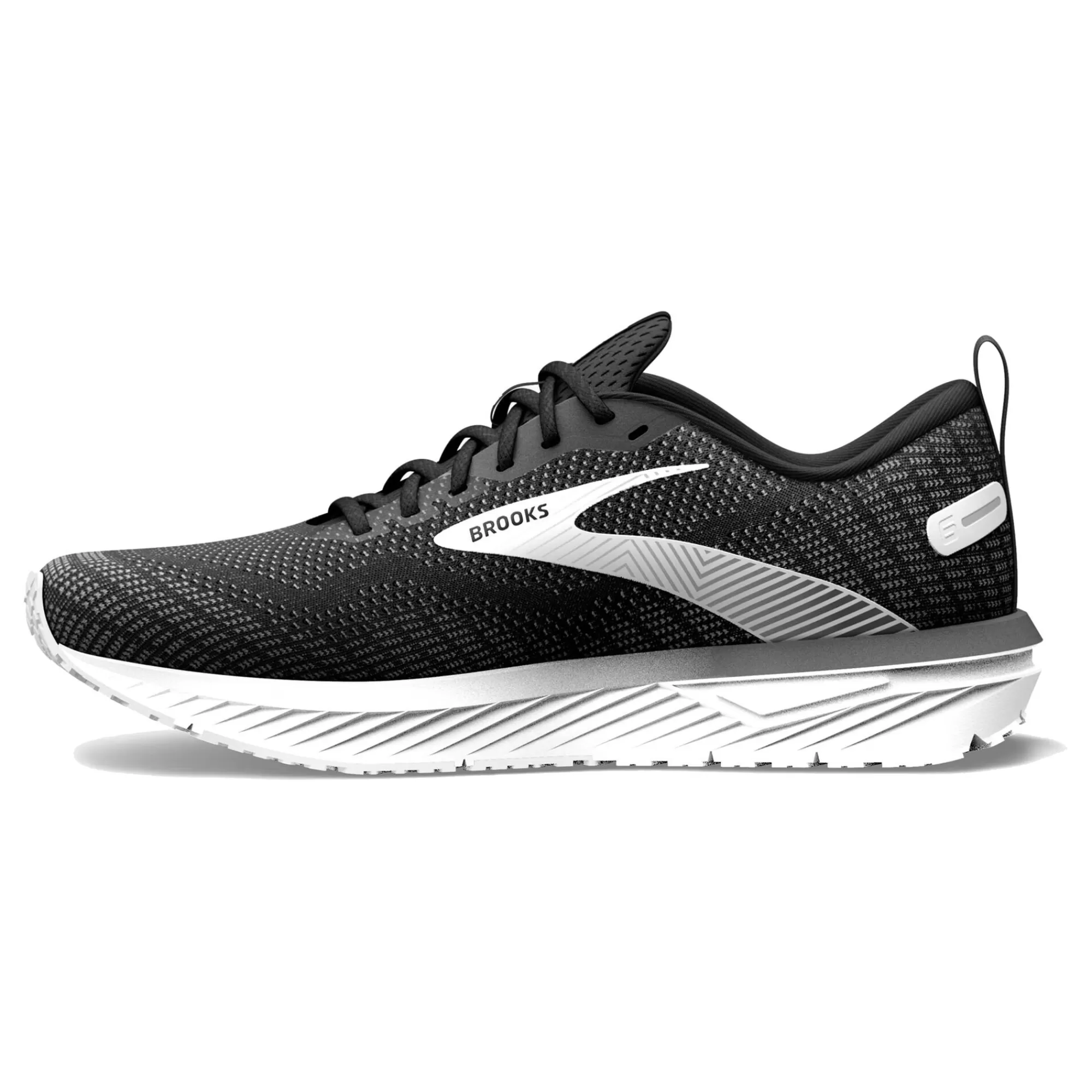 Revel 6 Neutral Running Shoe Men - Black, Silver>Brooks New