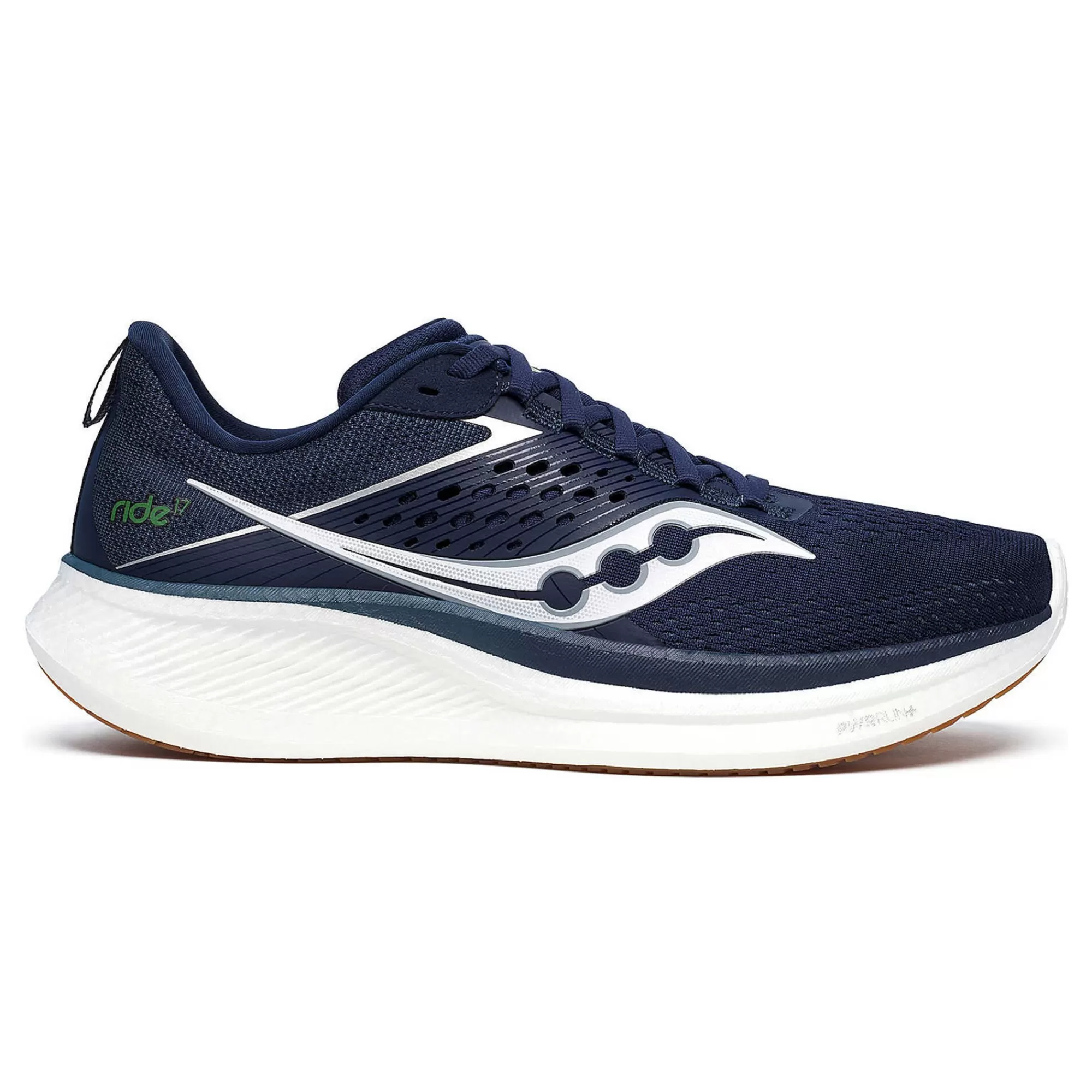 Ride 17 Neutral Running Shoe Men - Blue, White>Saucony Best Sale