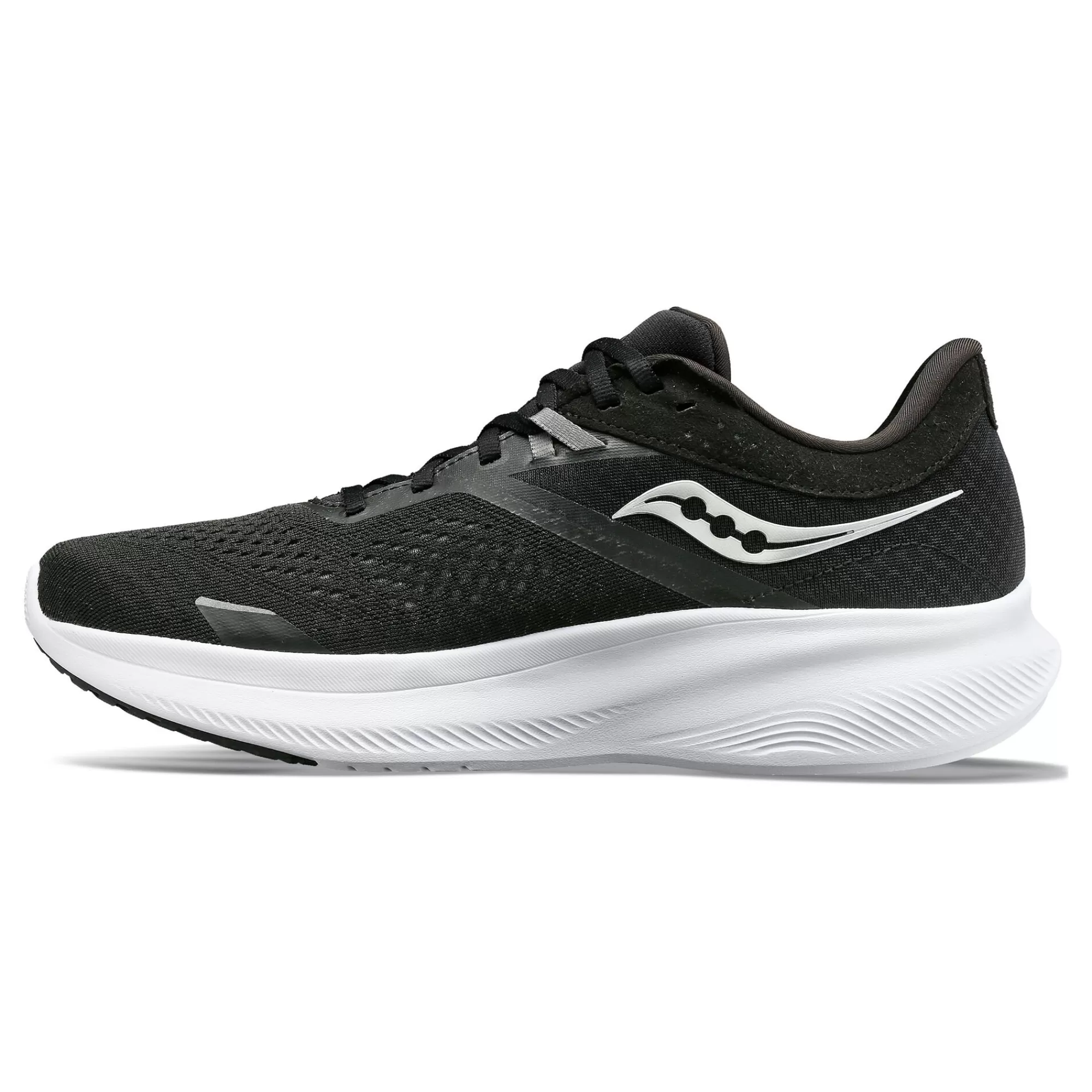 Ride 16 Neutral Running Shoe Women - Black, White>Saucony Cheap