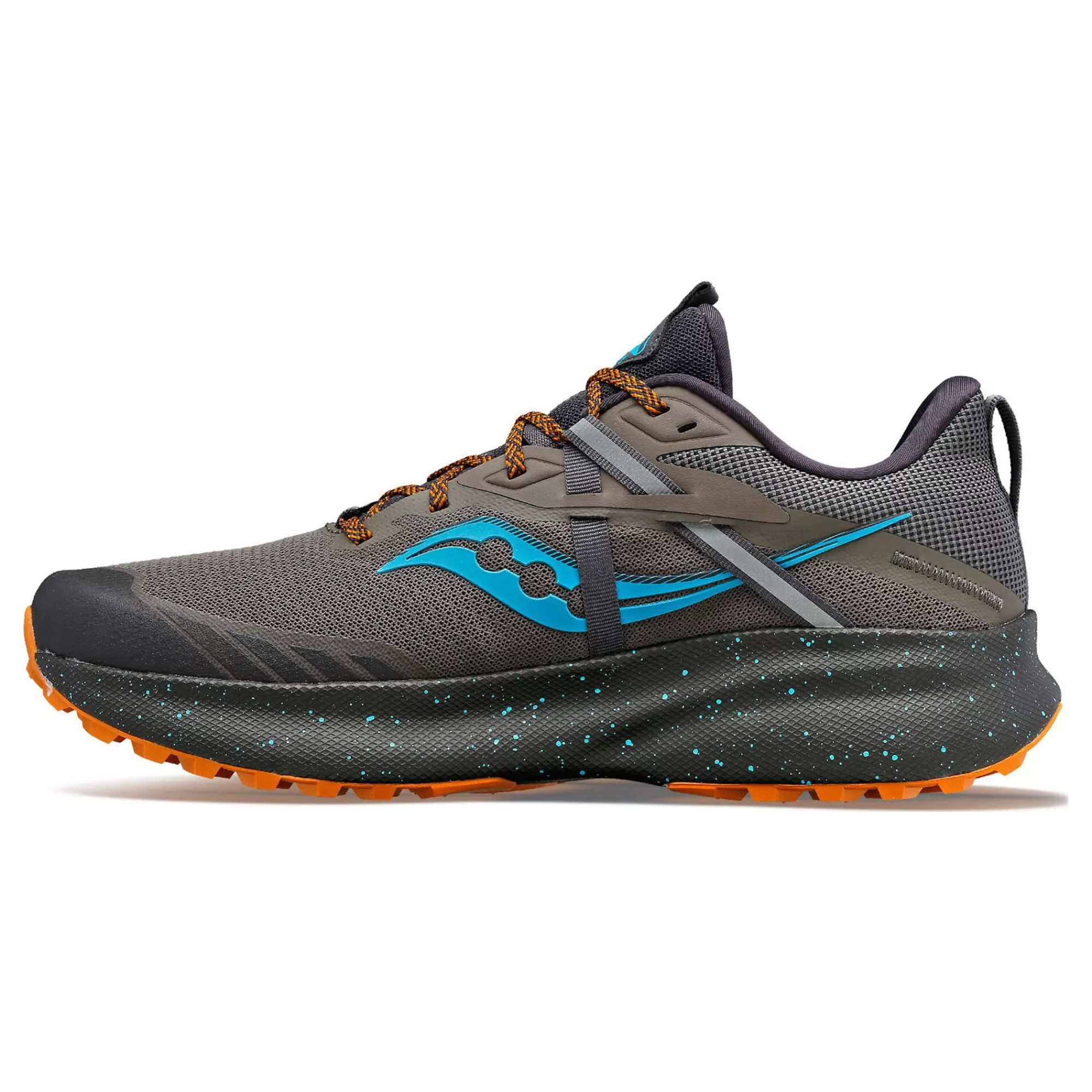 Ride 15 TR Trail Running Shoe Men - Grey, Brown>Saucony Cheap