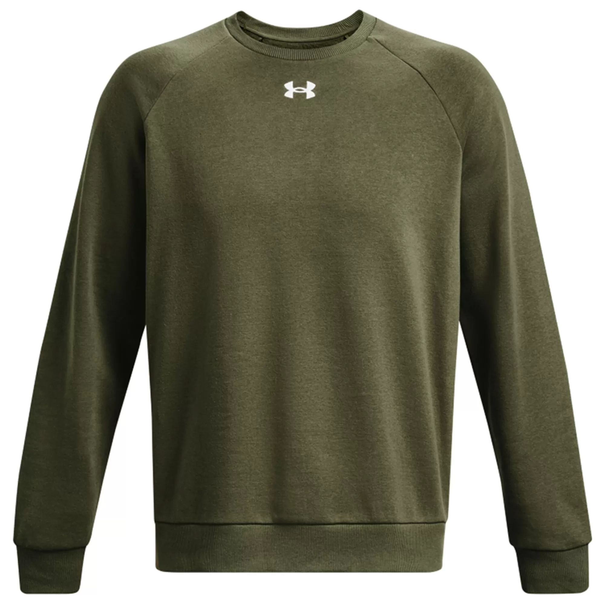 Rival Crew Sweatshirt Men - Dark Green>Under Armour Sale
