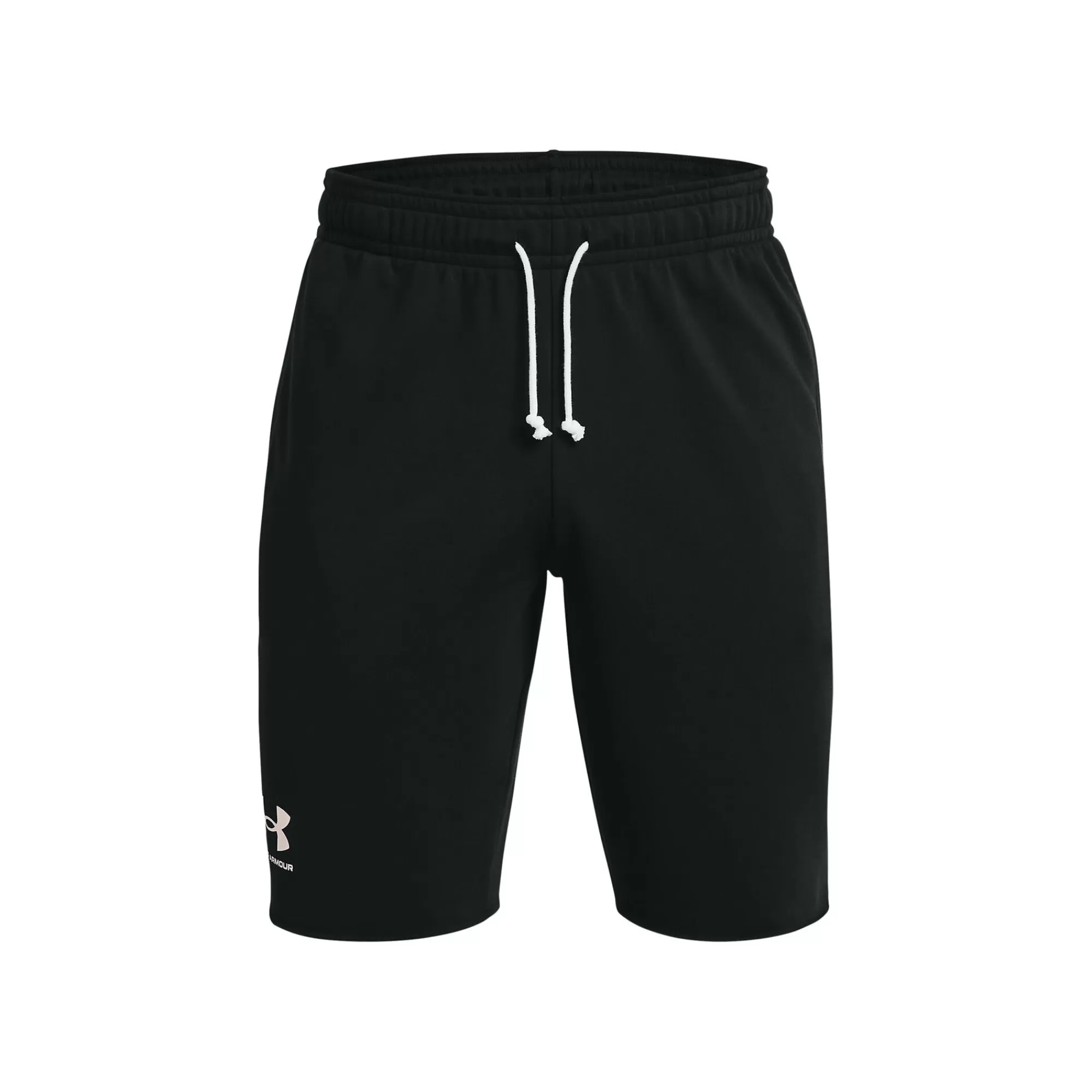 Rival Terry Shorts Men - Black, White>Under Armour Cheap