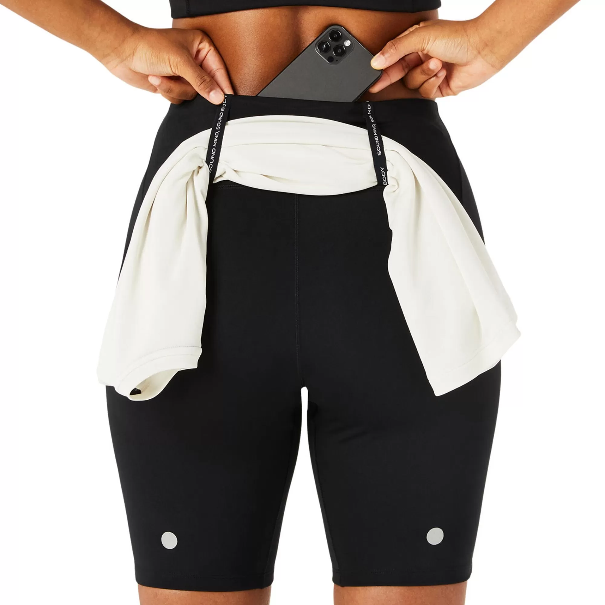 Road High Waist 8 Inch Short Running Tights Women ->ASICS Discount