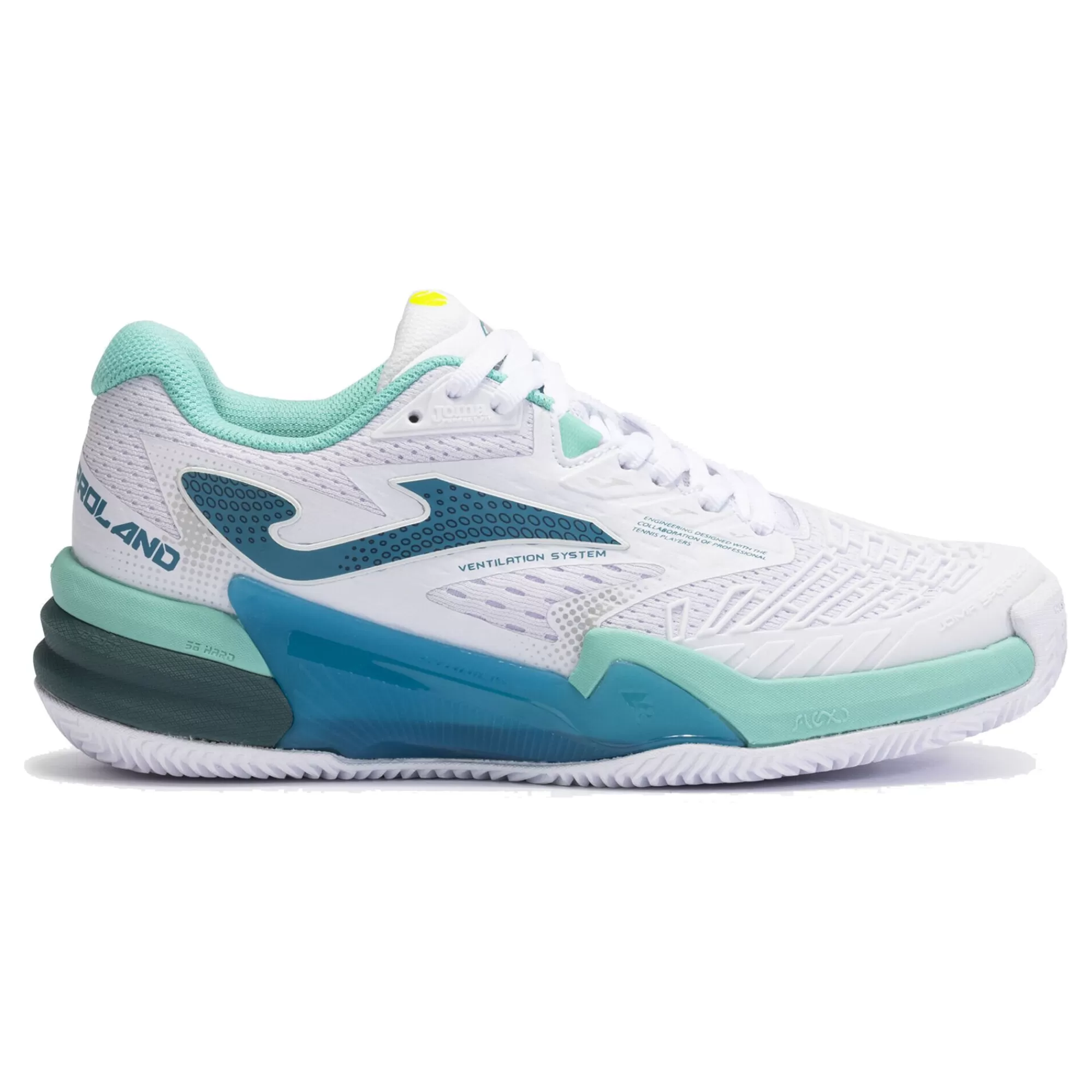 Roland Clay Court Shoe Women - White, Mint>Joma Discount