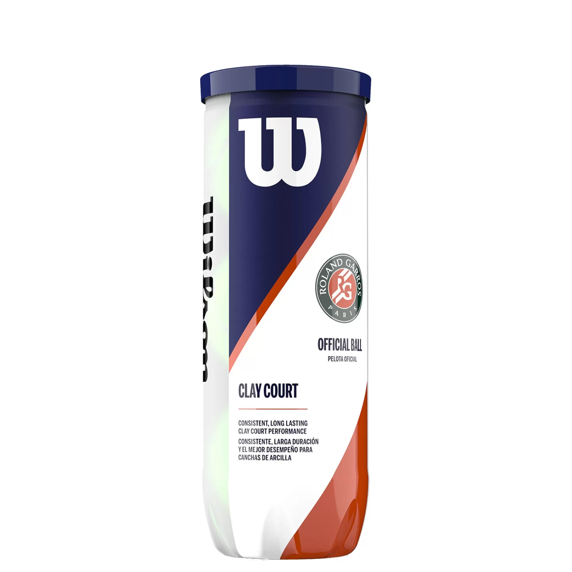 Roland Garros Official 3 Ball Tube>Wilson Best