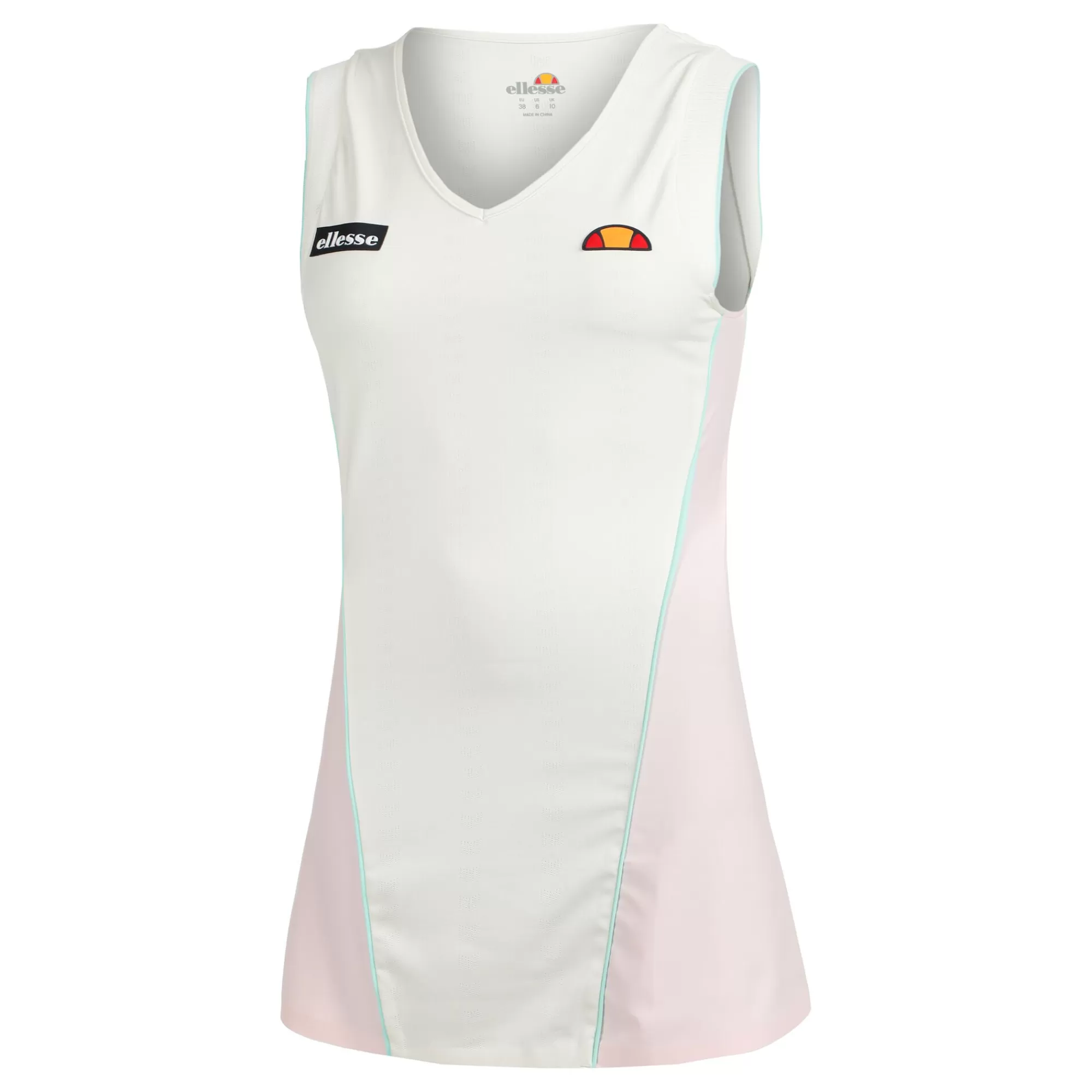 Ronaldi Dress Women - Cream, Pink>Ellesse Cheap