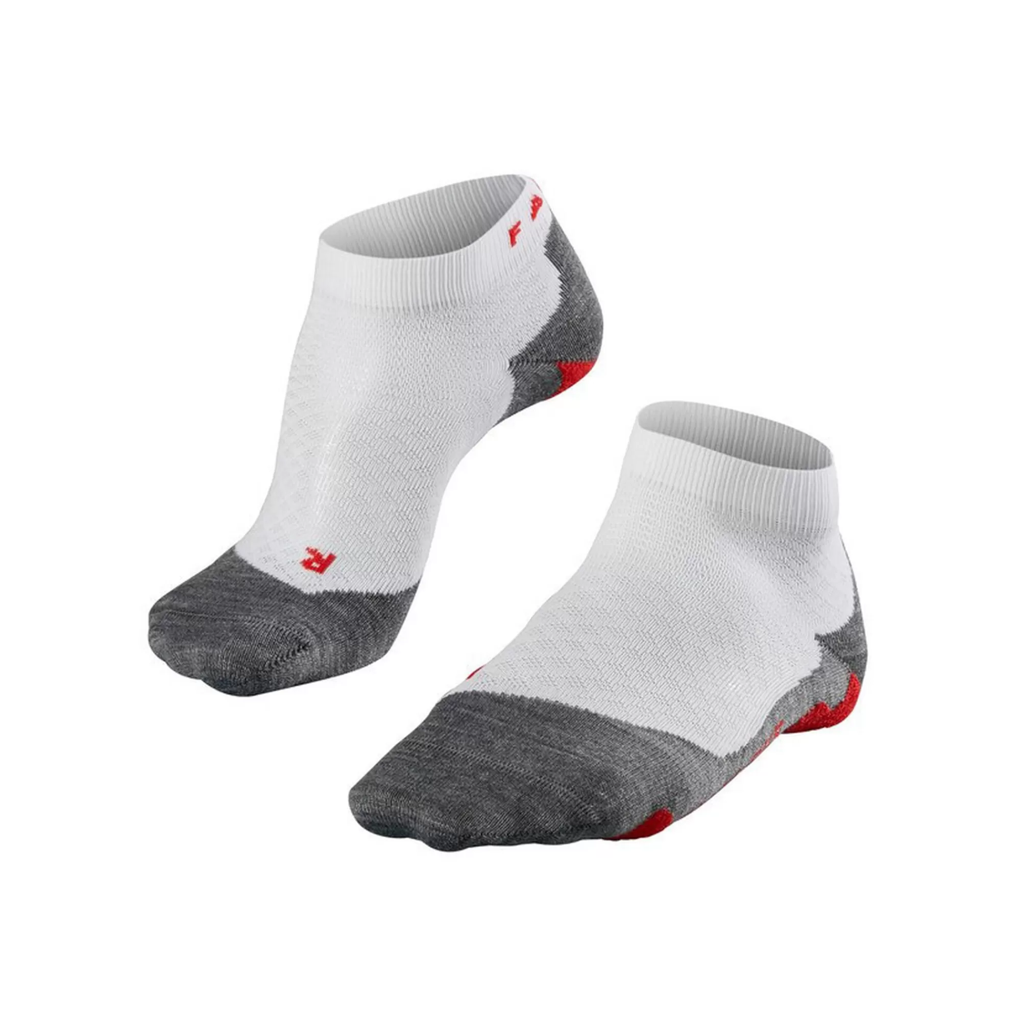 RU5 Race Short Running Socks Women - White, Grey>Falke Fashion